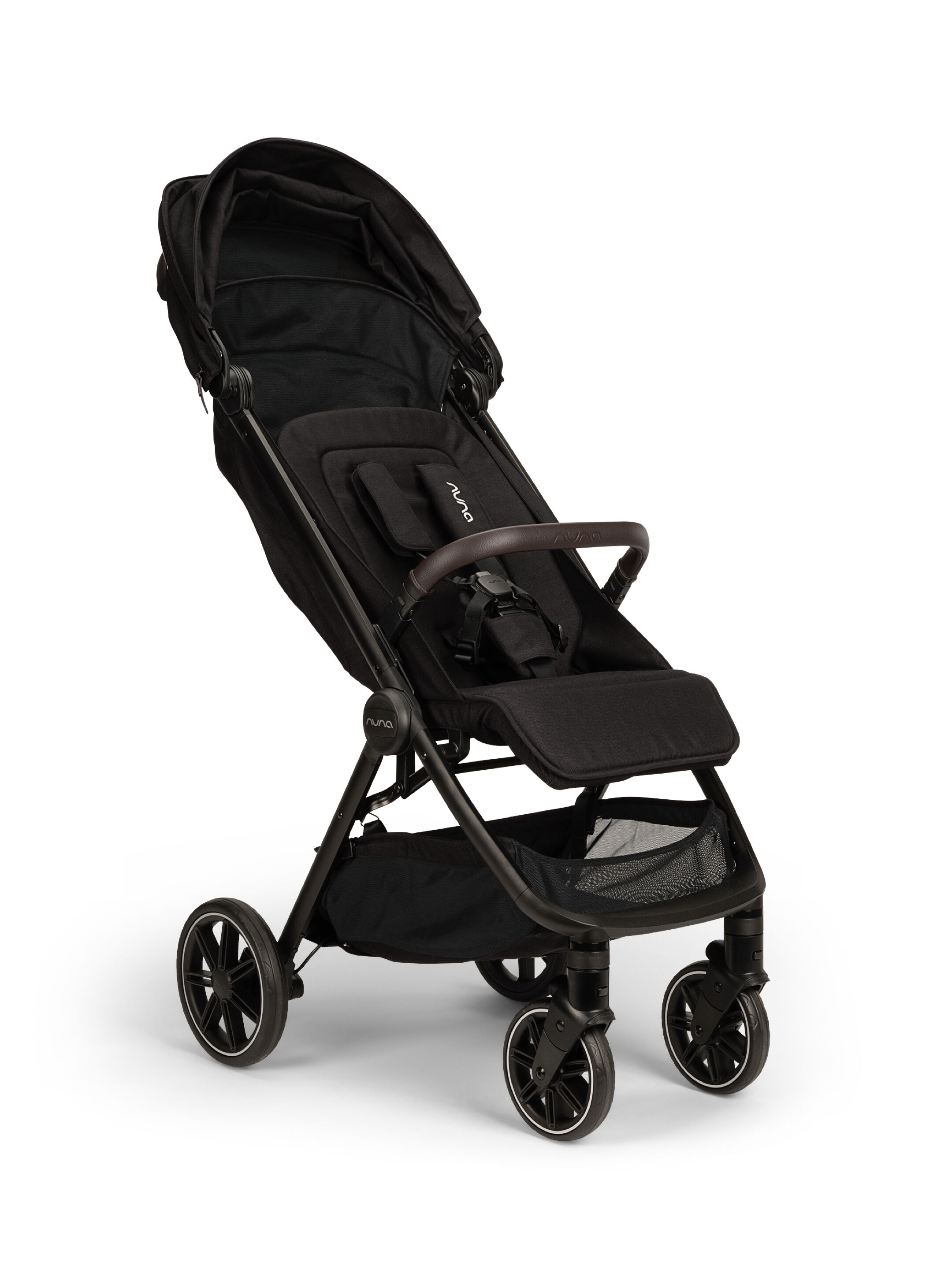 Nuna Trvl Lx Compact Stroller - Caviar image number 2