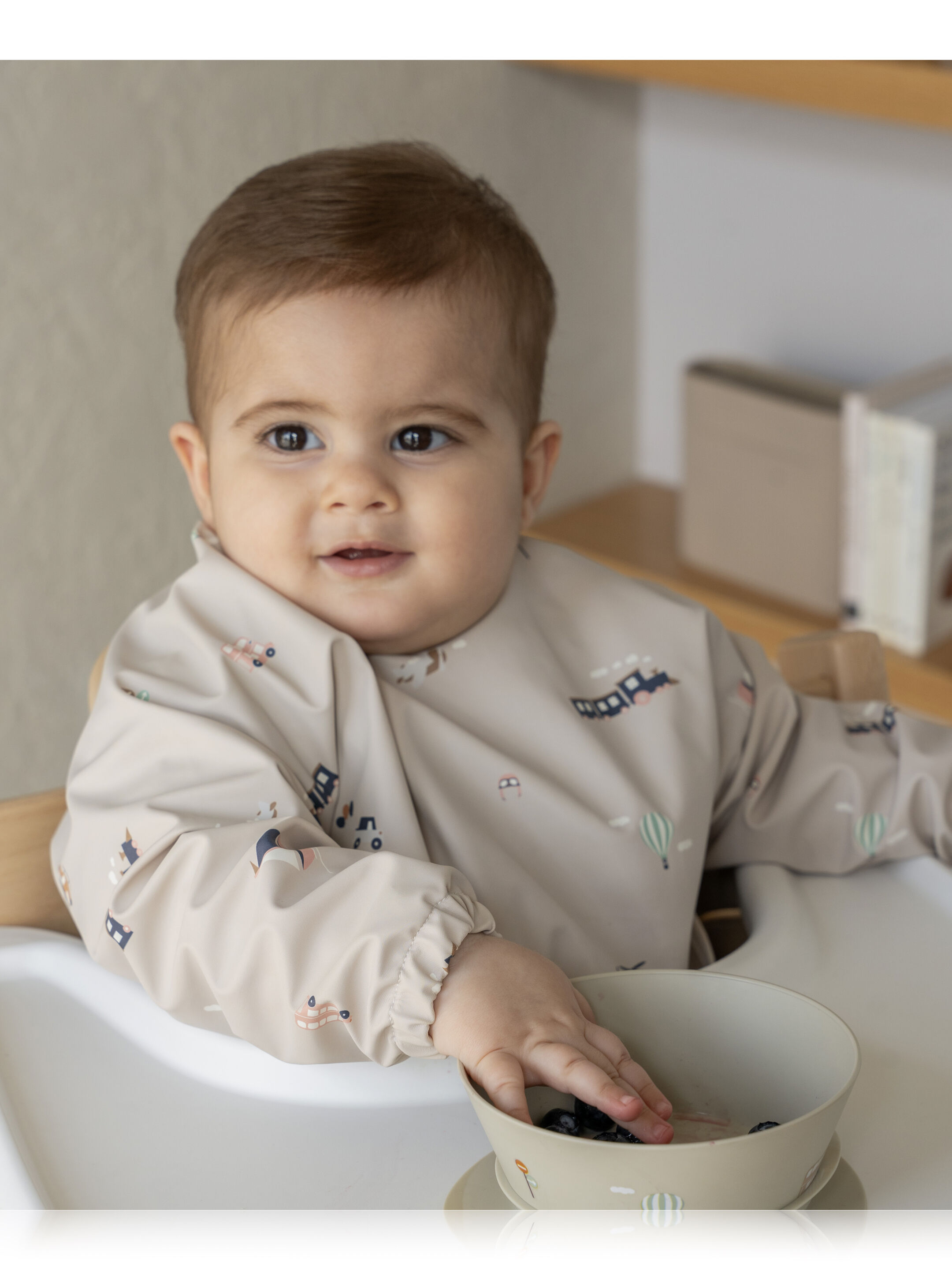 Citron Bib Long Sleeve - Vehicles