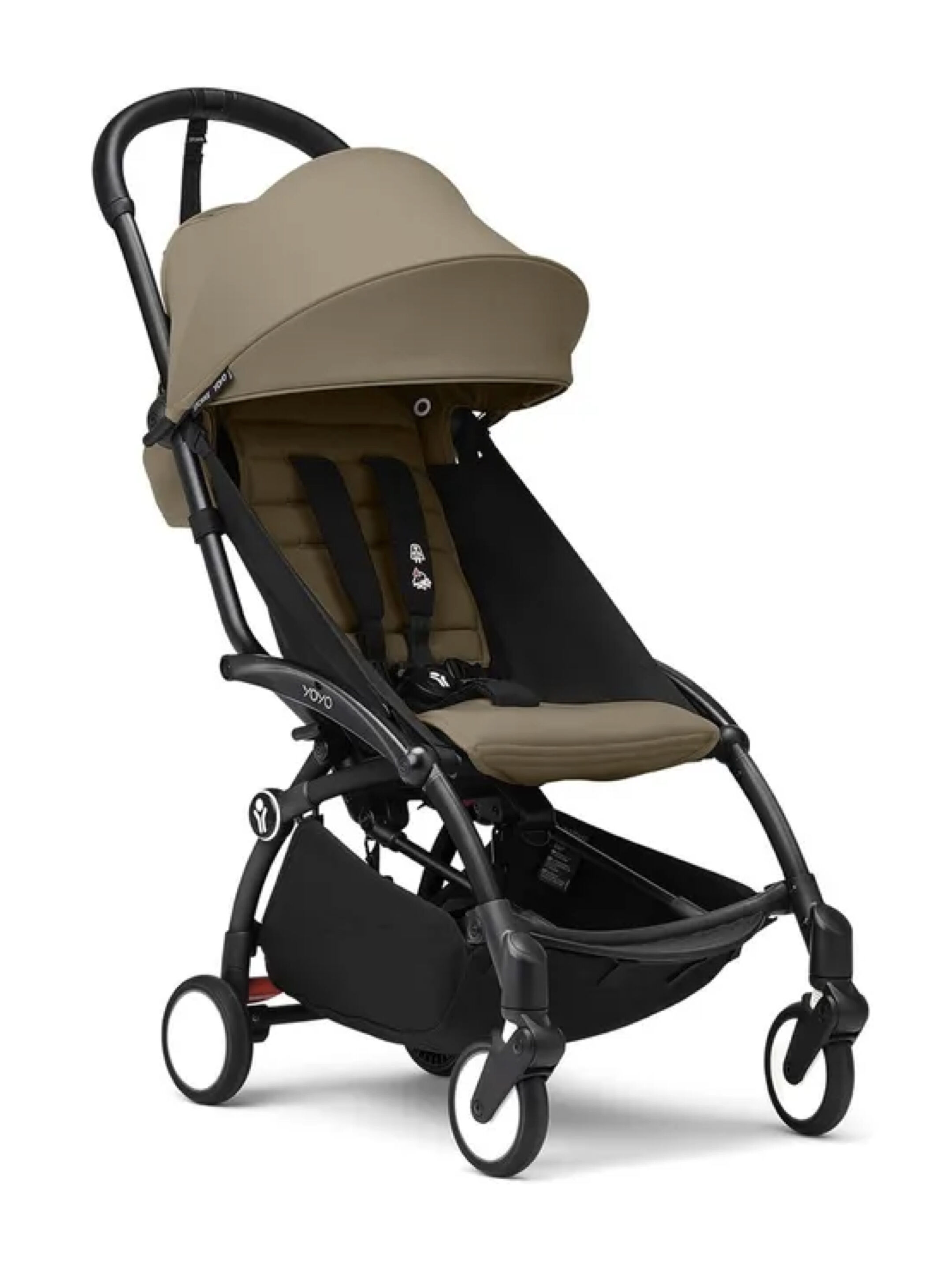 Stokke YOYO3 Black Frame with 6+ Color Pack Toffee (2 Pieces) image number 1