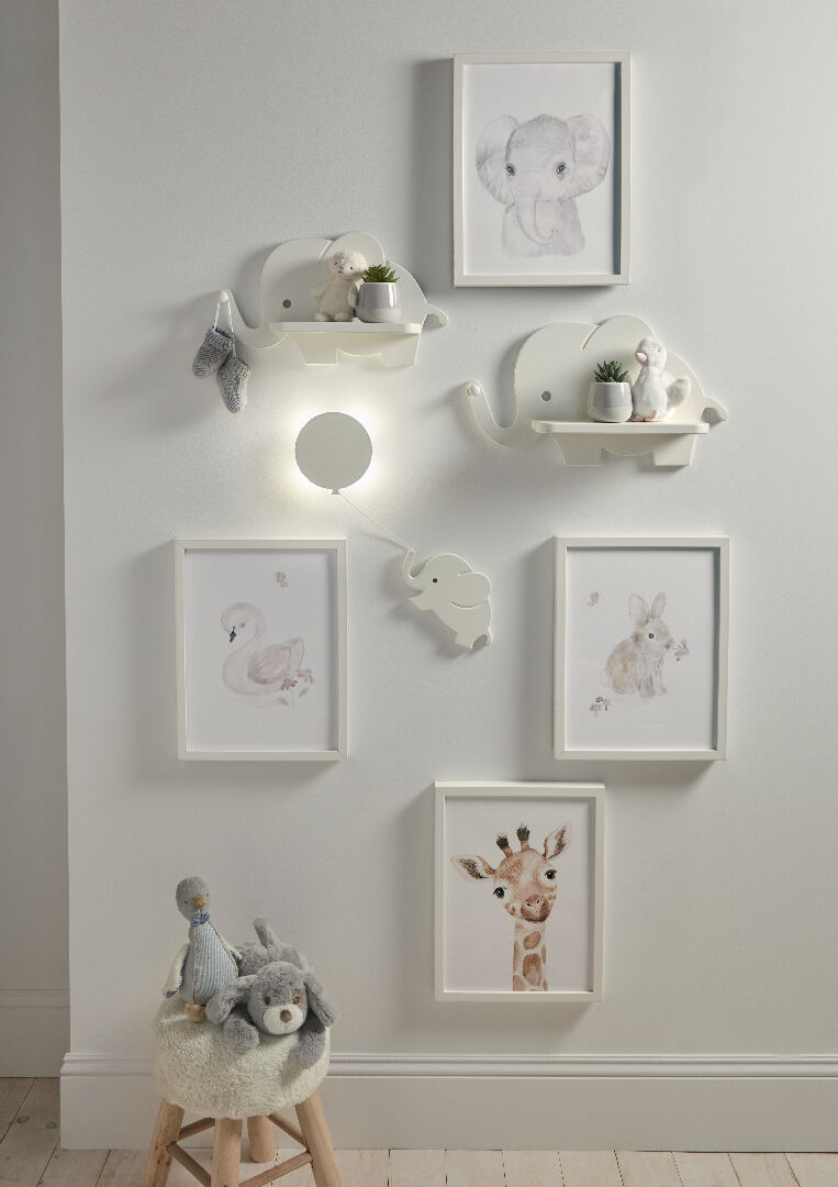 Elephant Shelves & Nightlight image number 2