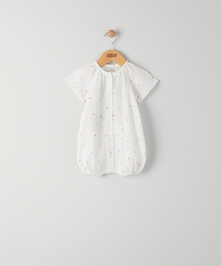Scatter Floral AOP Cheese Cloth Romper