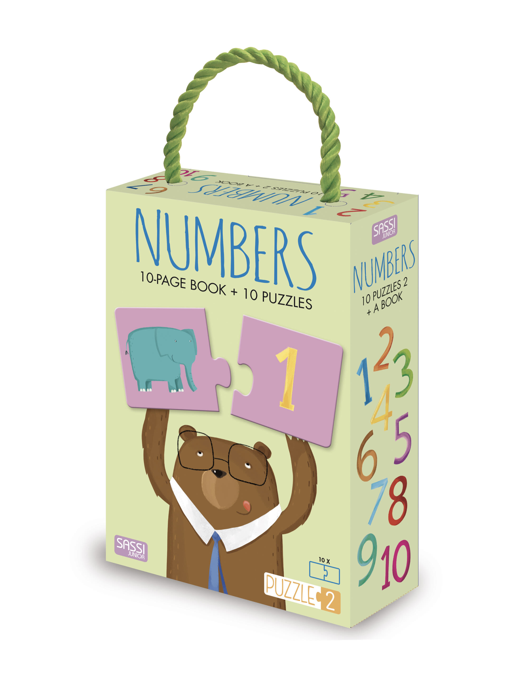 Sassi Book and Puzzles - Numbers
