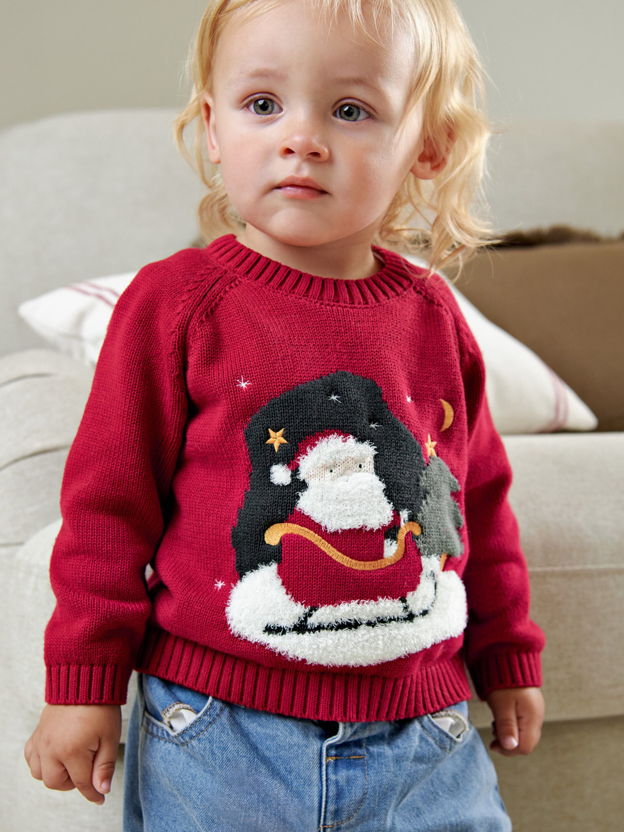 Santa Scene Jumper image number 6