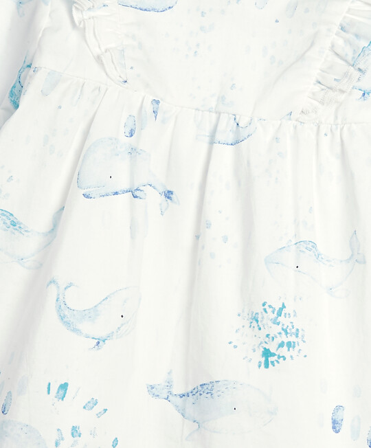 Whale Print Blouse image number 3