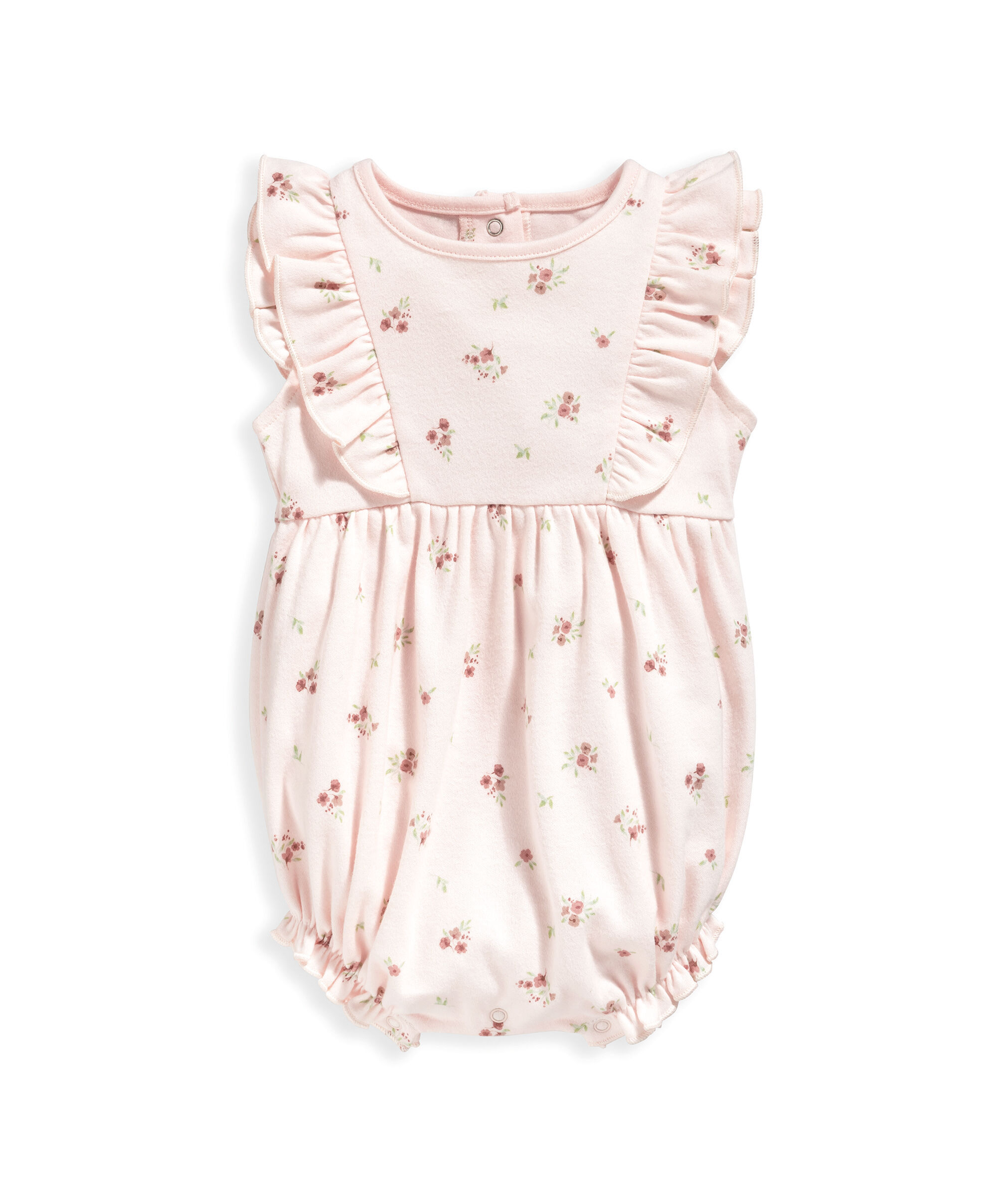 Sleeveless Floral Shortie Romper image number 2