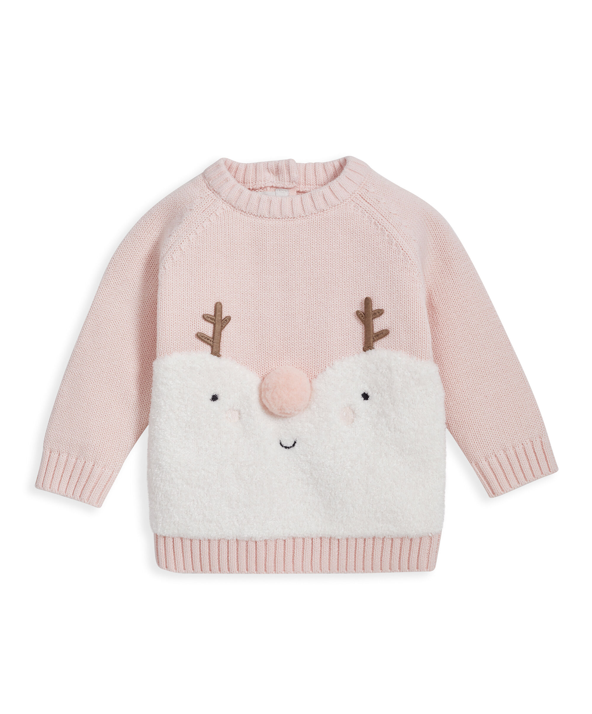 Reindeer Christmas Jumper image number 1