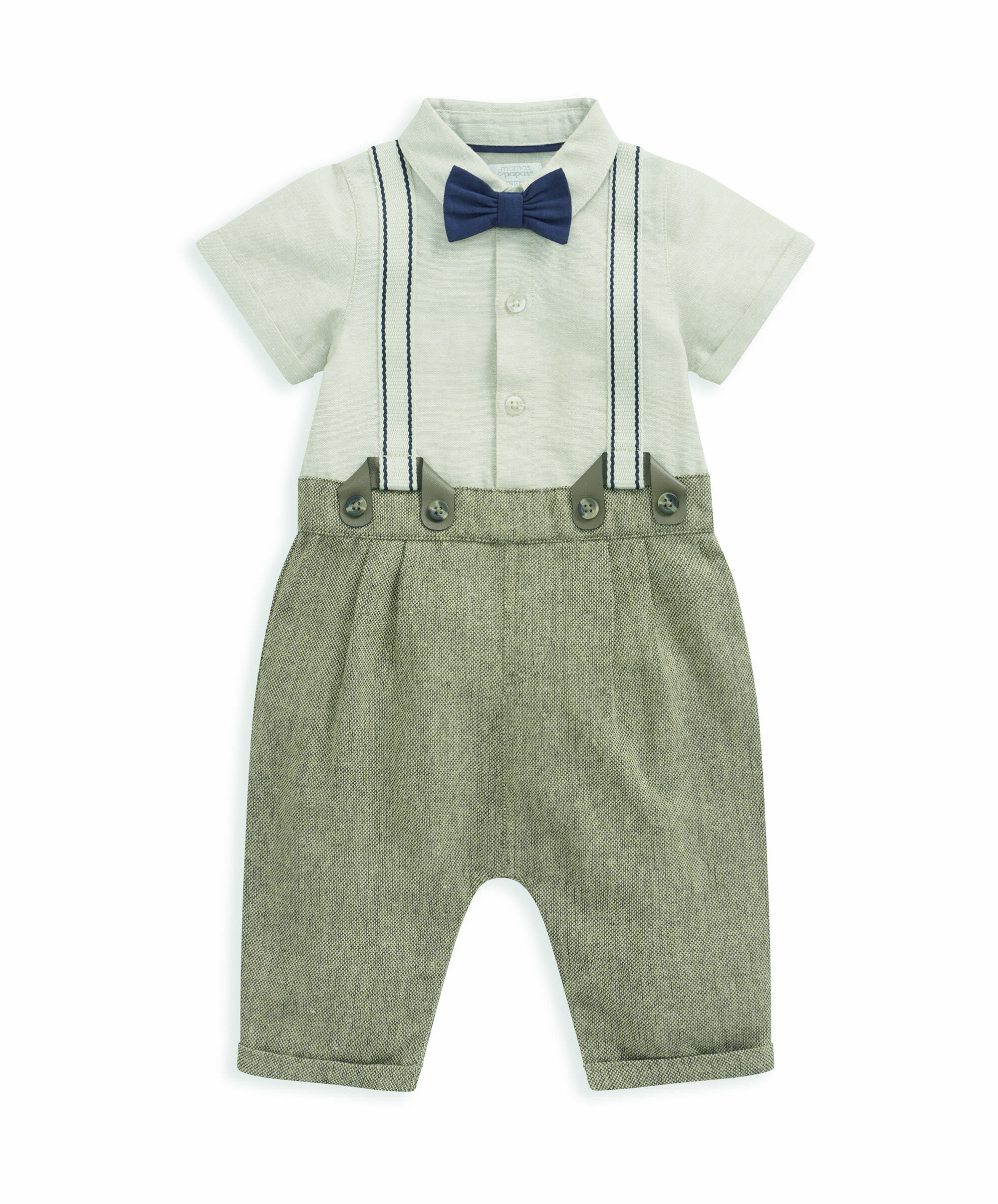 Tweed Mock Romper image number 2