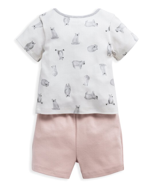 Bear Jersey Short Pyjamas image number 2