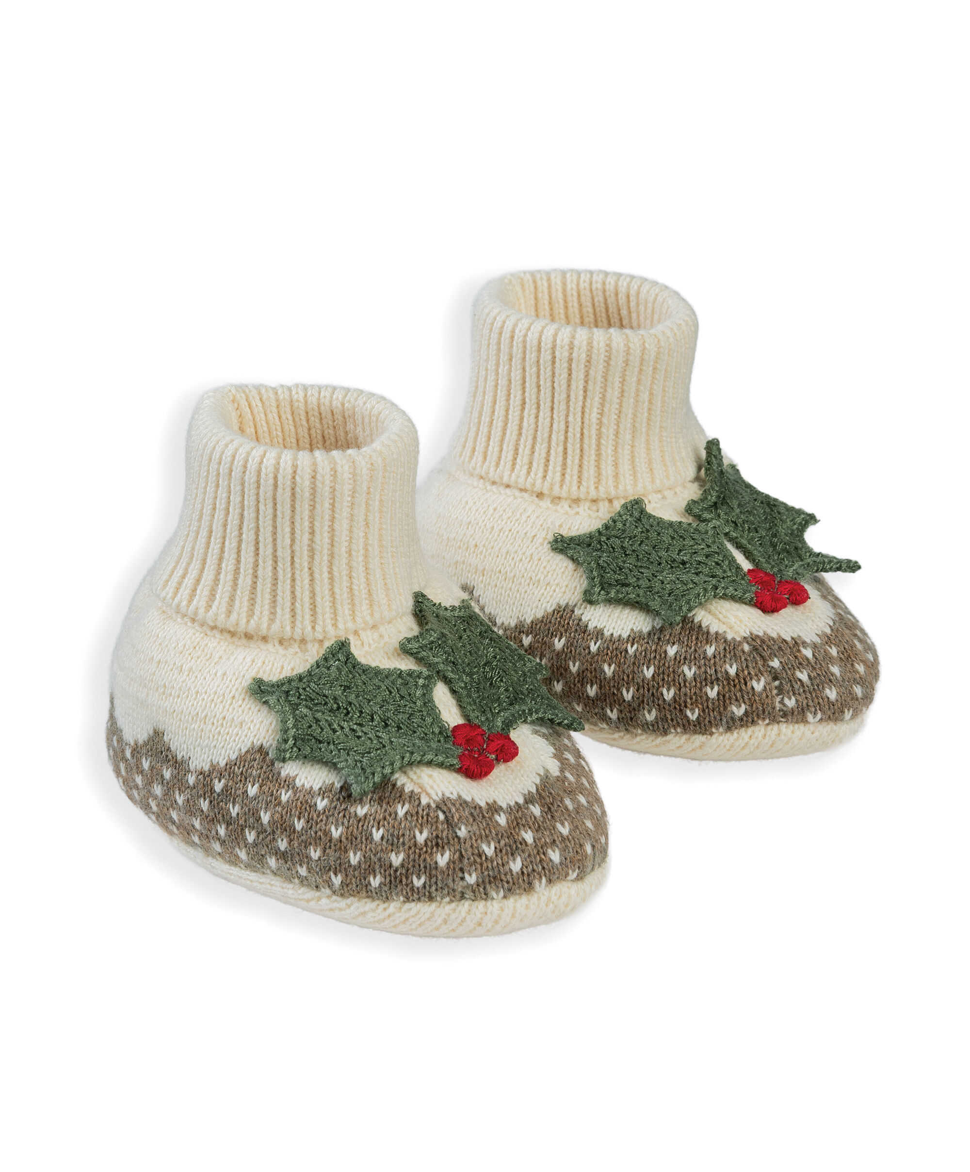 Christmas Pudding Booties image number 2