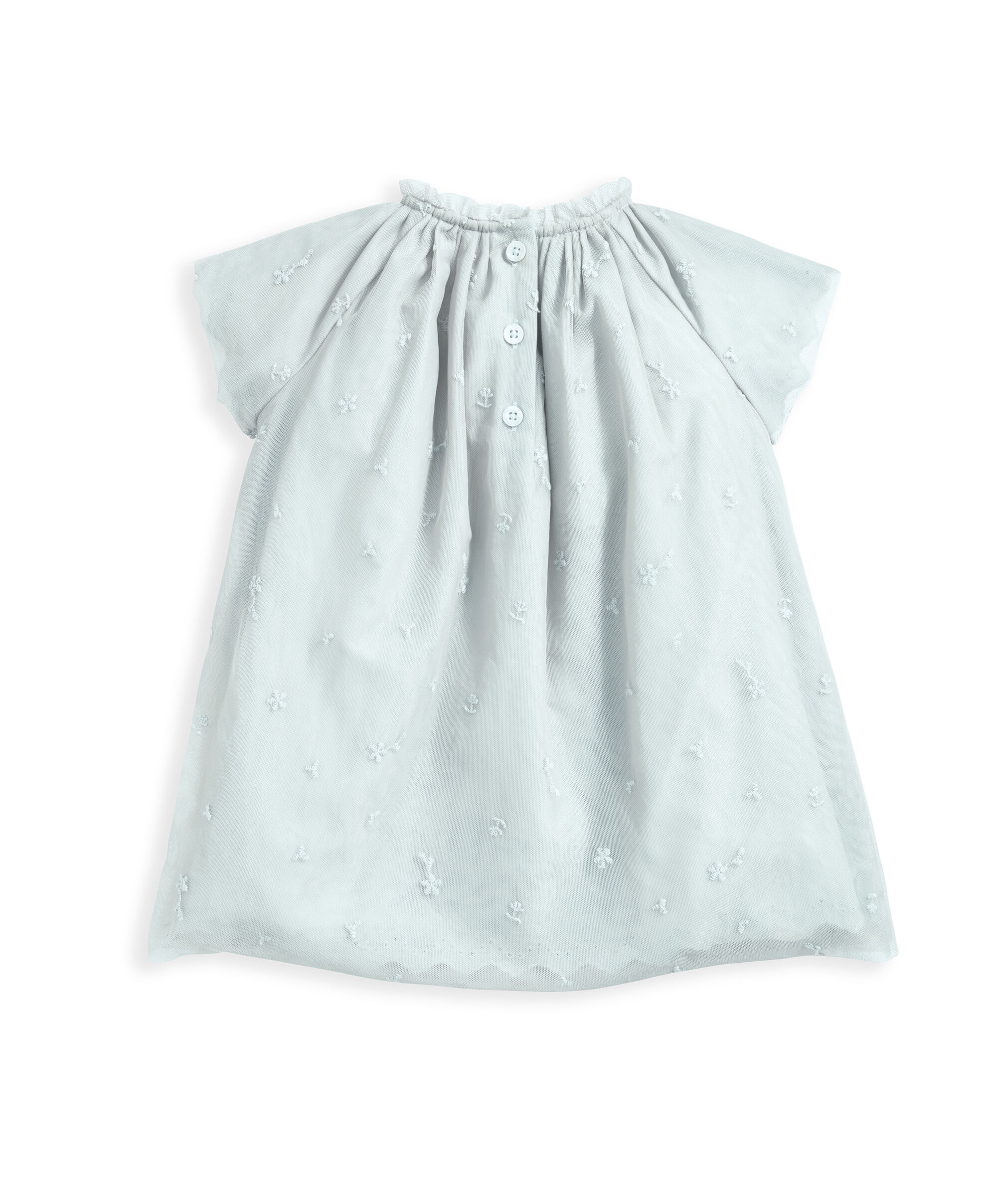 Embroidered Dress - Green image number 3