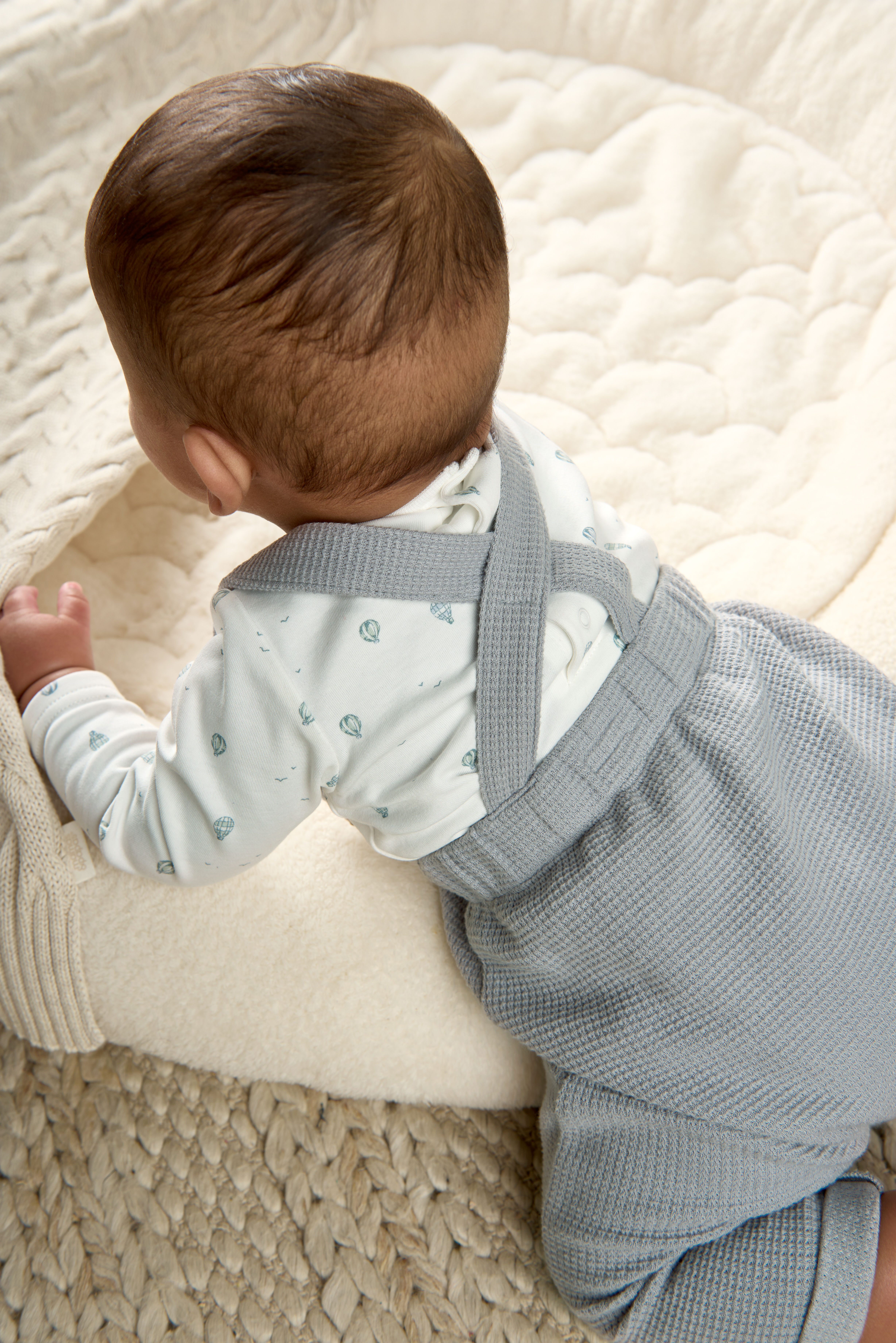 2 Piece Blue Dungaree Set image number 5