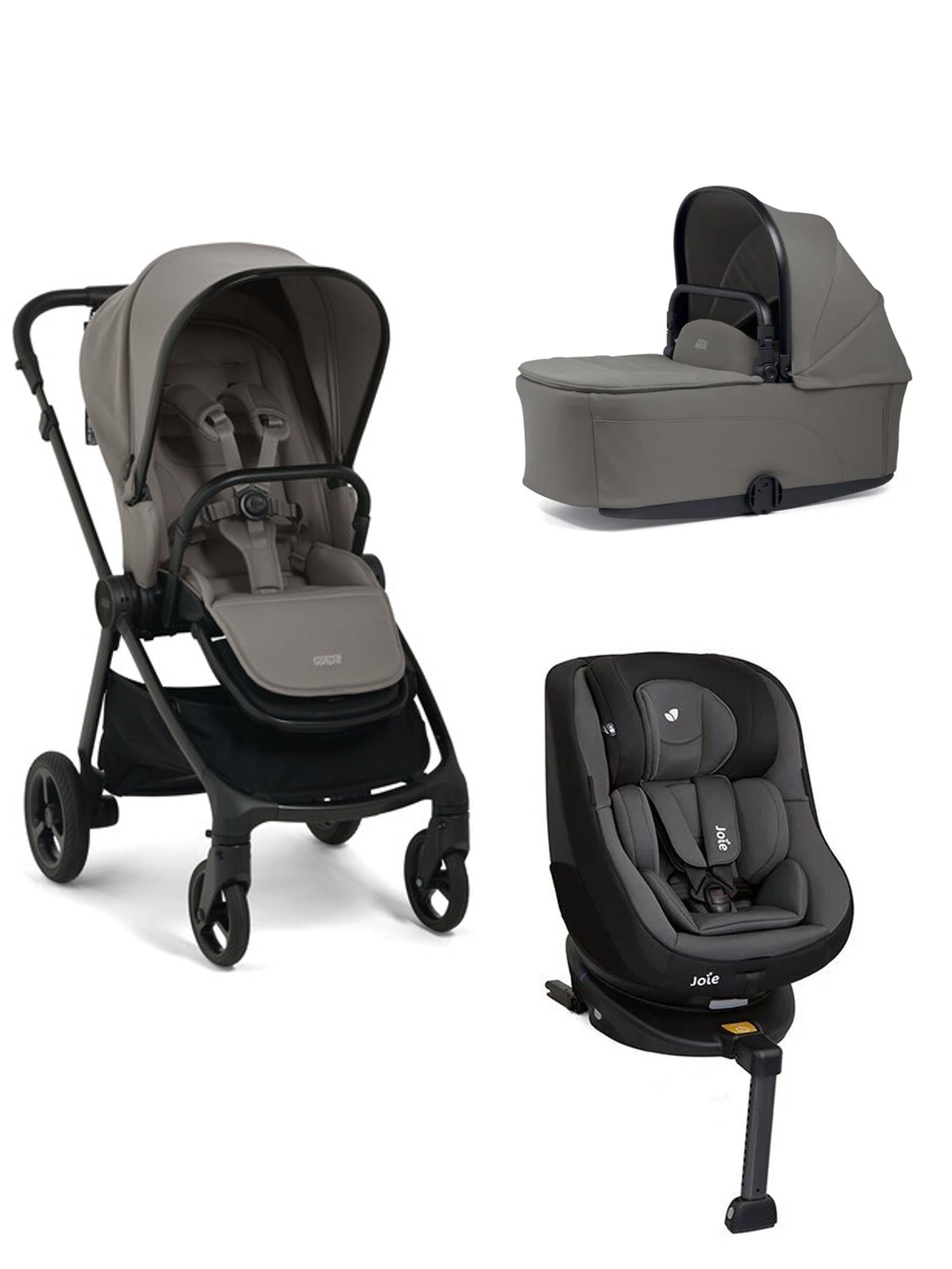 Vardo Storm Pushchair 3 Piece Bundle with Joie Car Seat