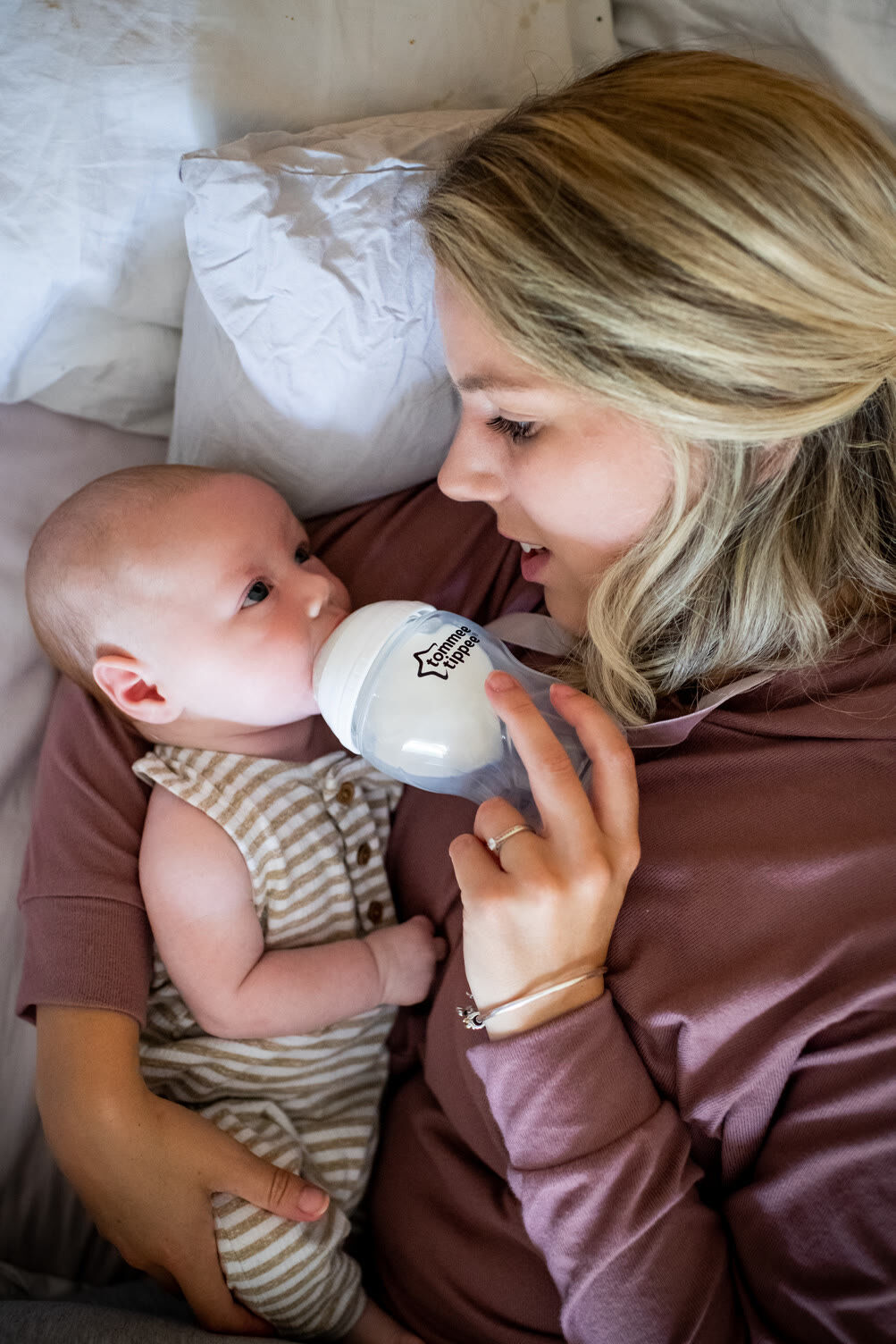 Tommee Tippee Closer to Nature Feeding Bottle, 260ml x 6 -Boy image number 6