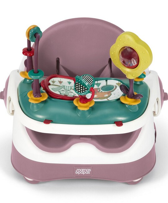 Baby Bud Booster Seat for Dining Table with Detachable Tray - Dusky Rose image number 7