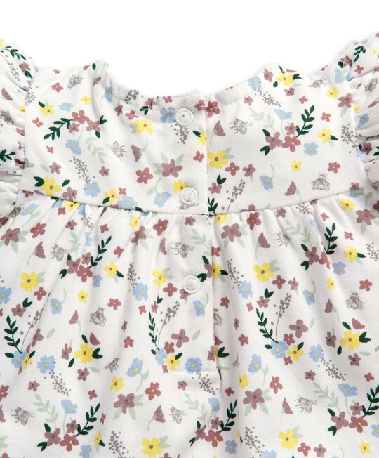 Jersey Floral Print Dress image number 4