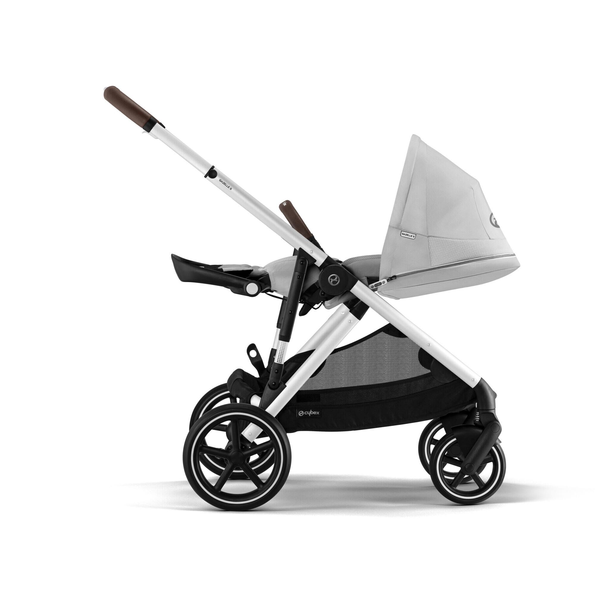 Cybex Gazelle S Lava Grey with Silver Frame image number 2