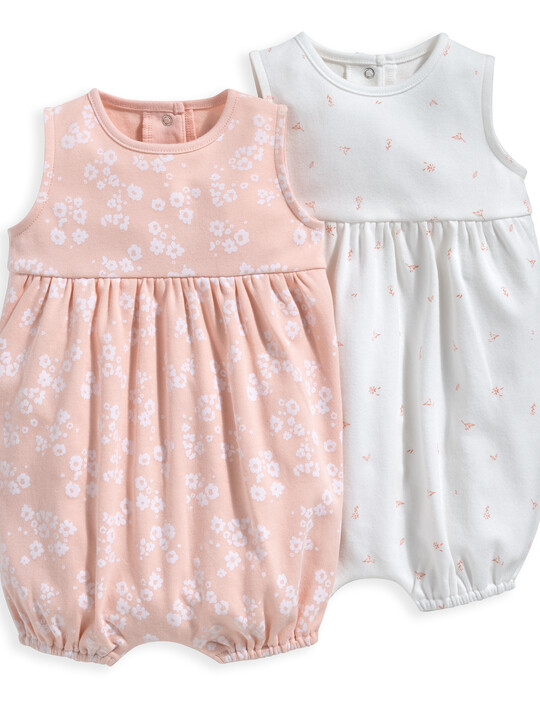 2 Pack Pink Rompers image number 1