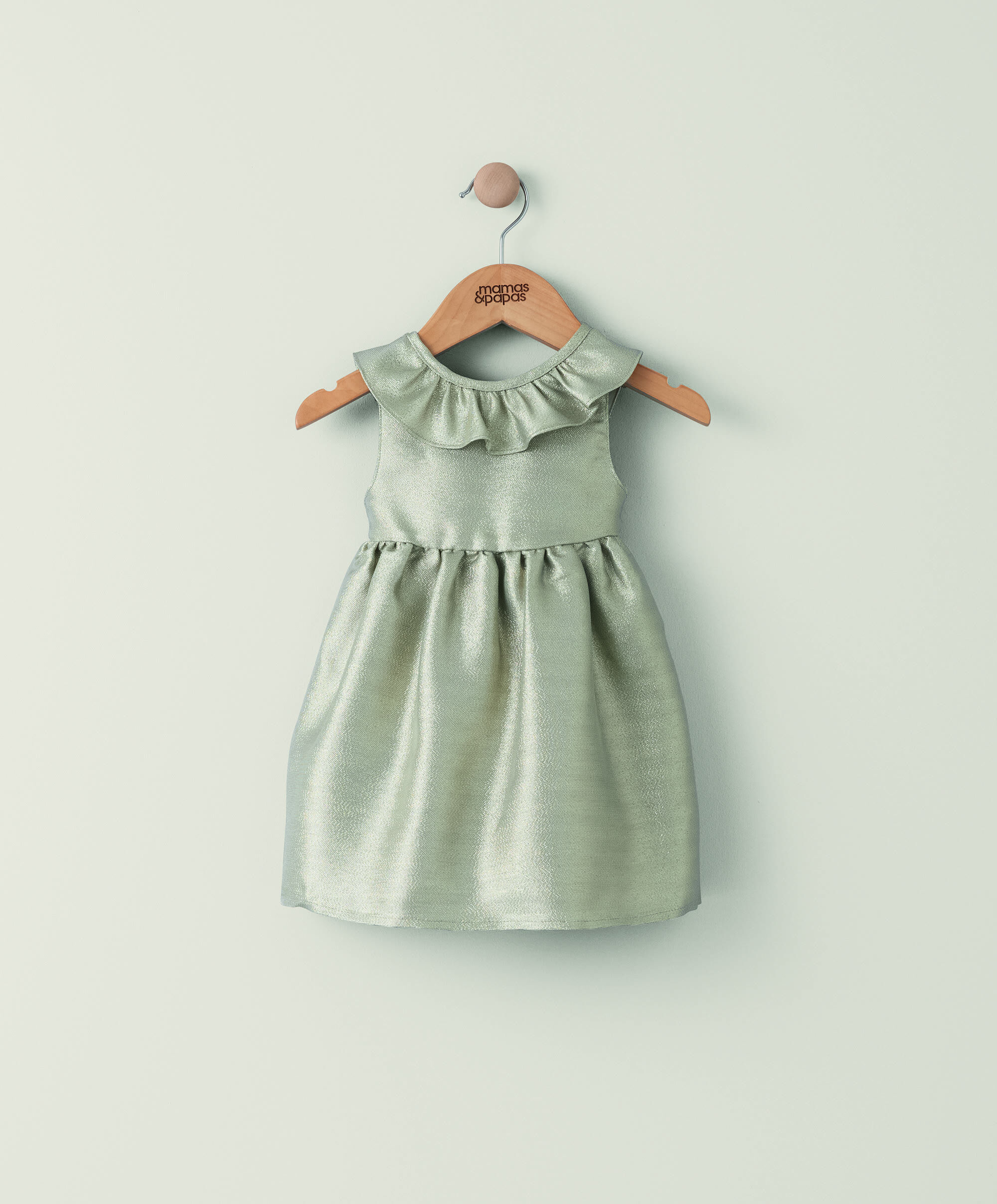 Metalic Frill Dress image number 1