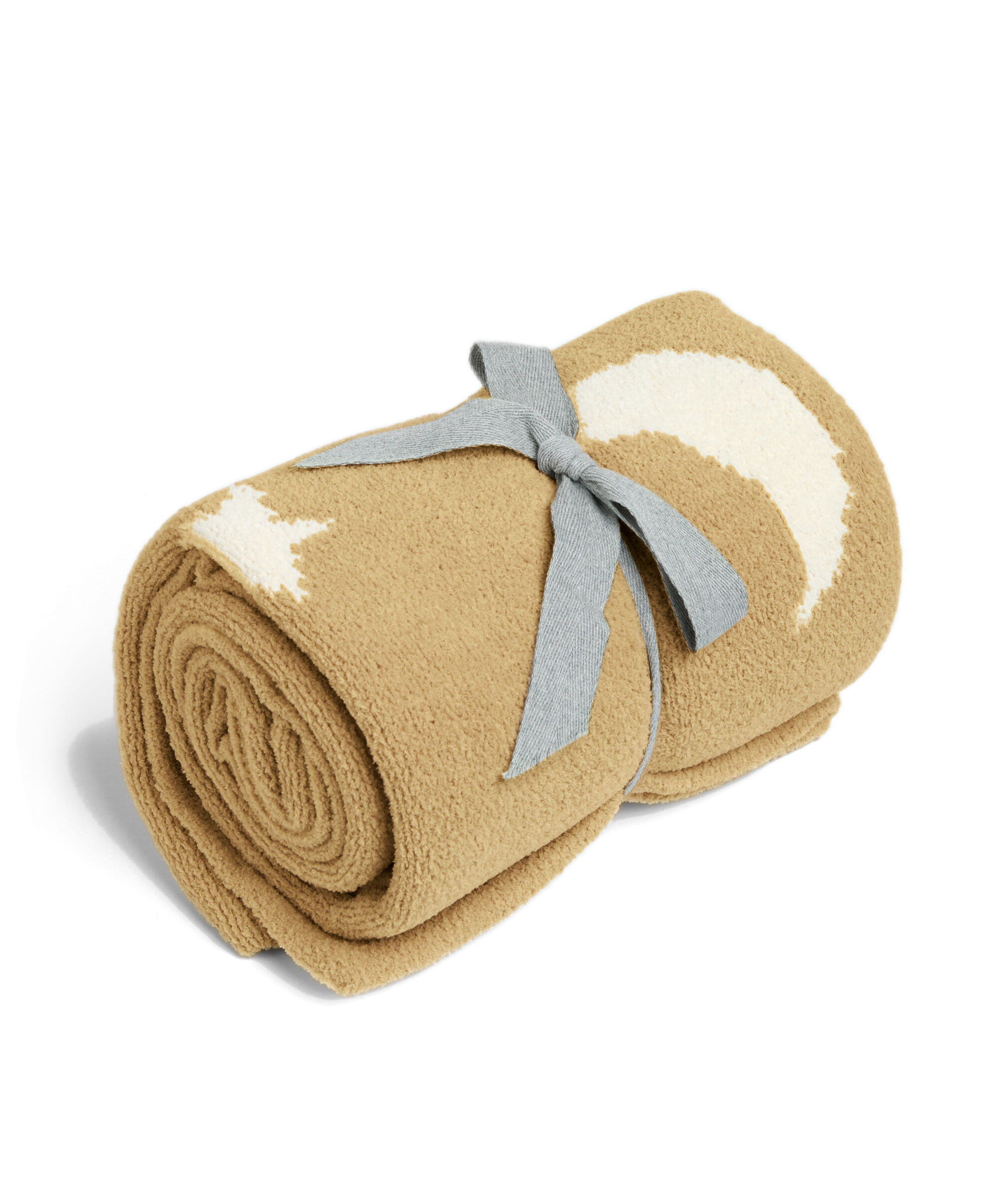 Chenille Blanket - Mustard Moon/Star image number 3