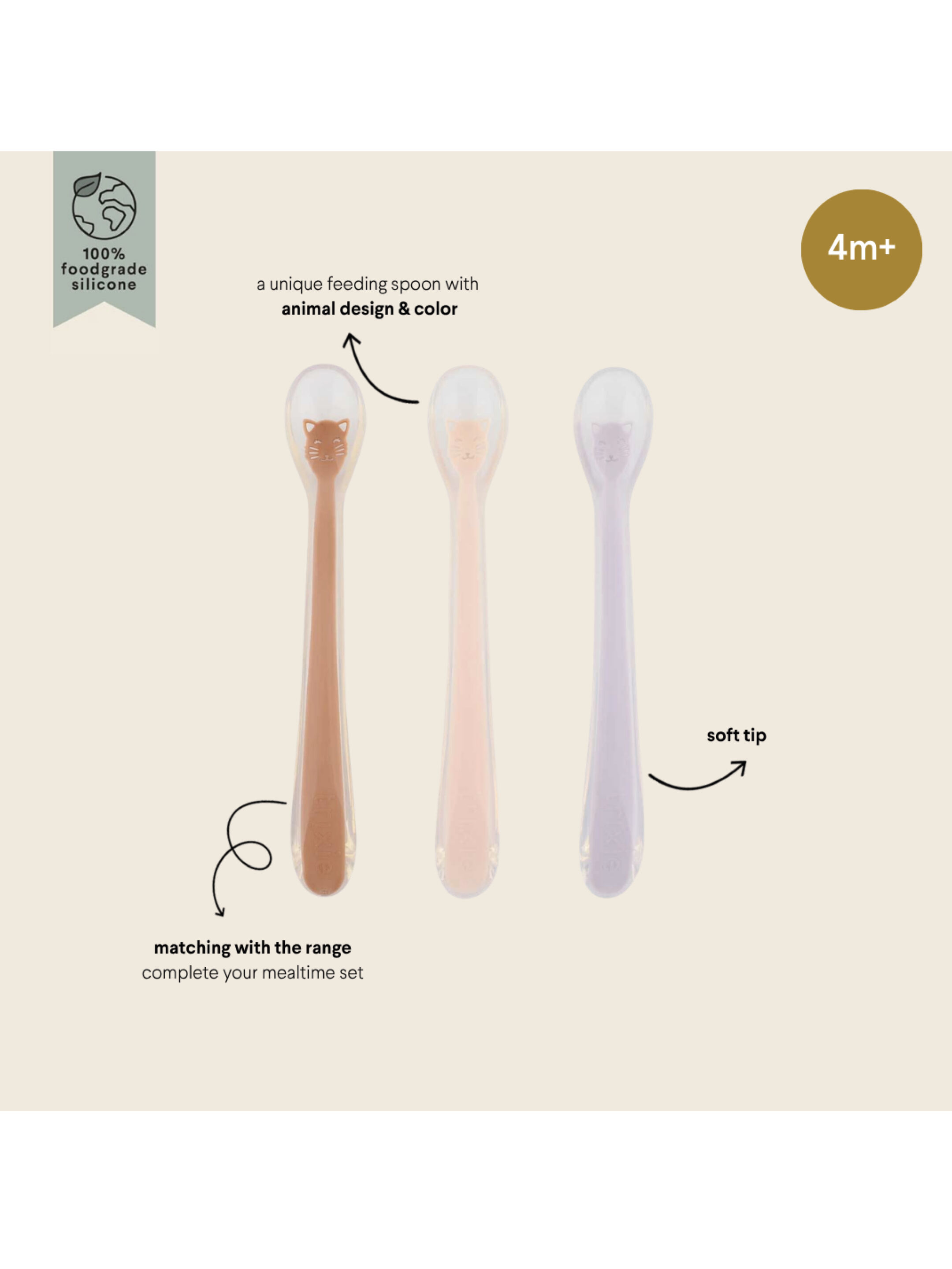 Trixie Feeding Spoon - Pack of 3 - Mrs. Cat image number 1