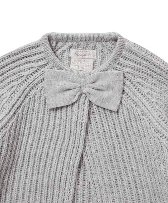 Knitted Bow Cardigan image number 3
