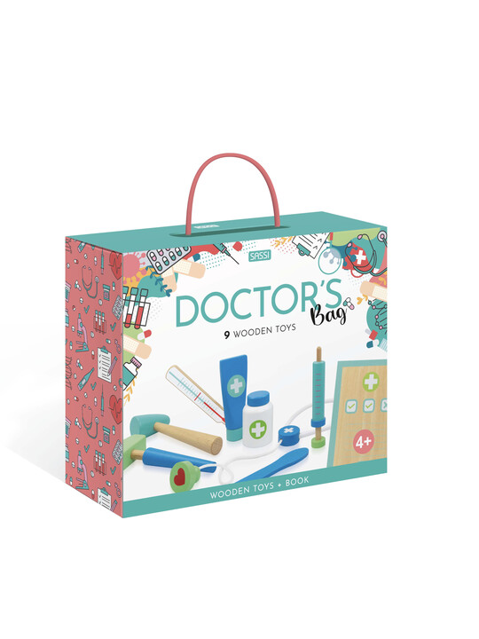Sassi Book And Wooden Toys - Doctor image number 1