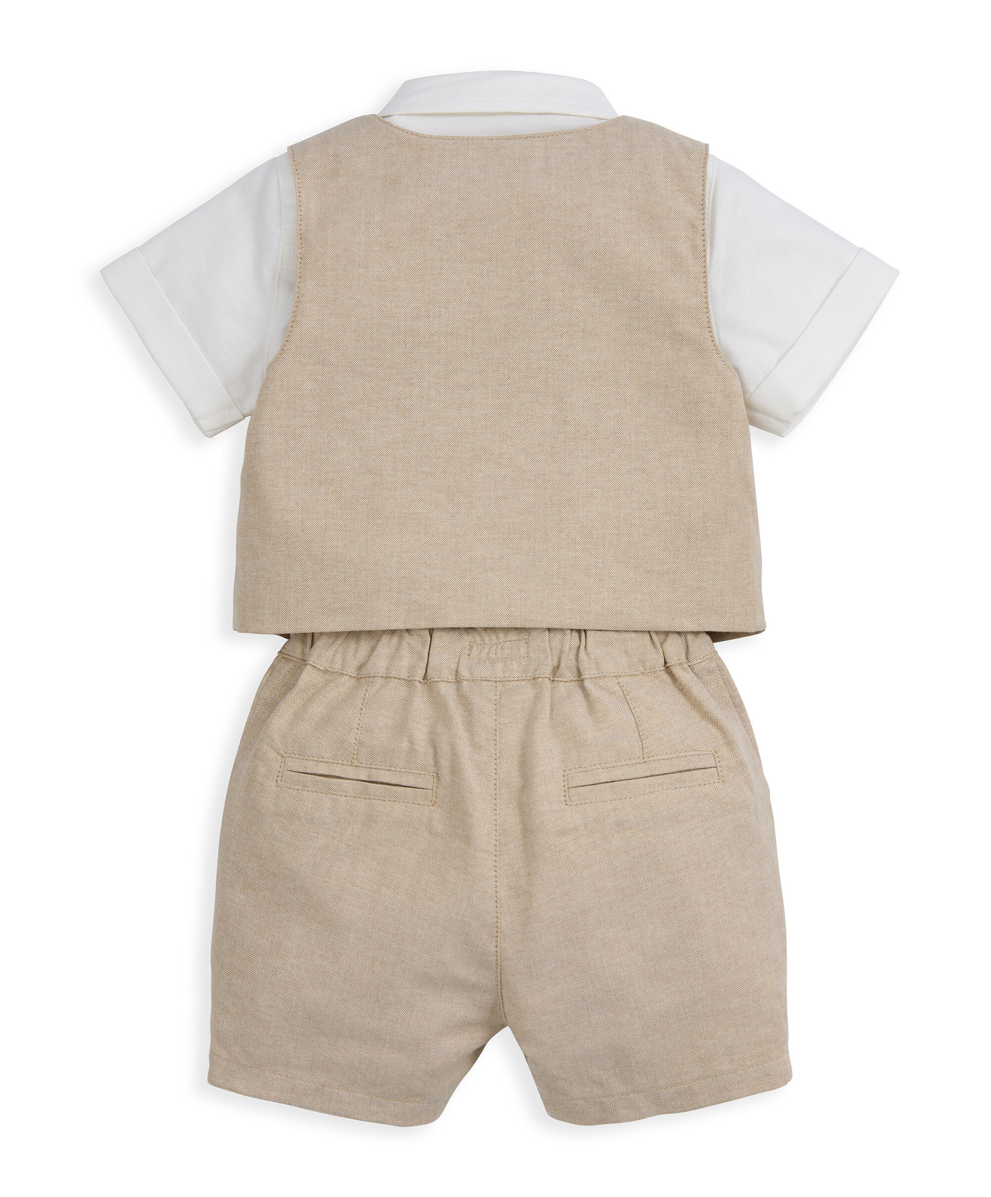 4 Piece Suit - Brown image number 3