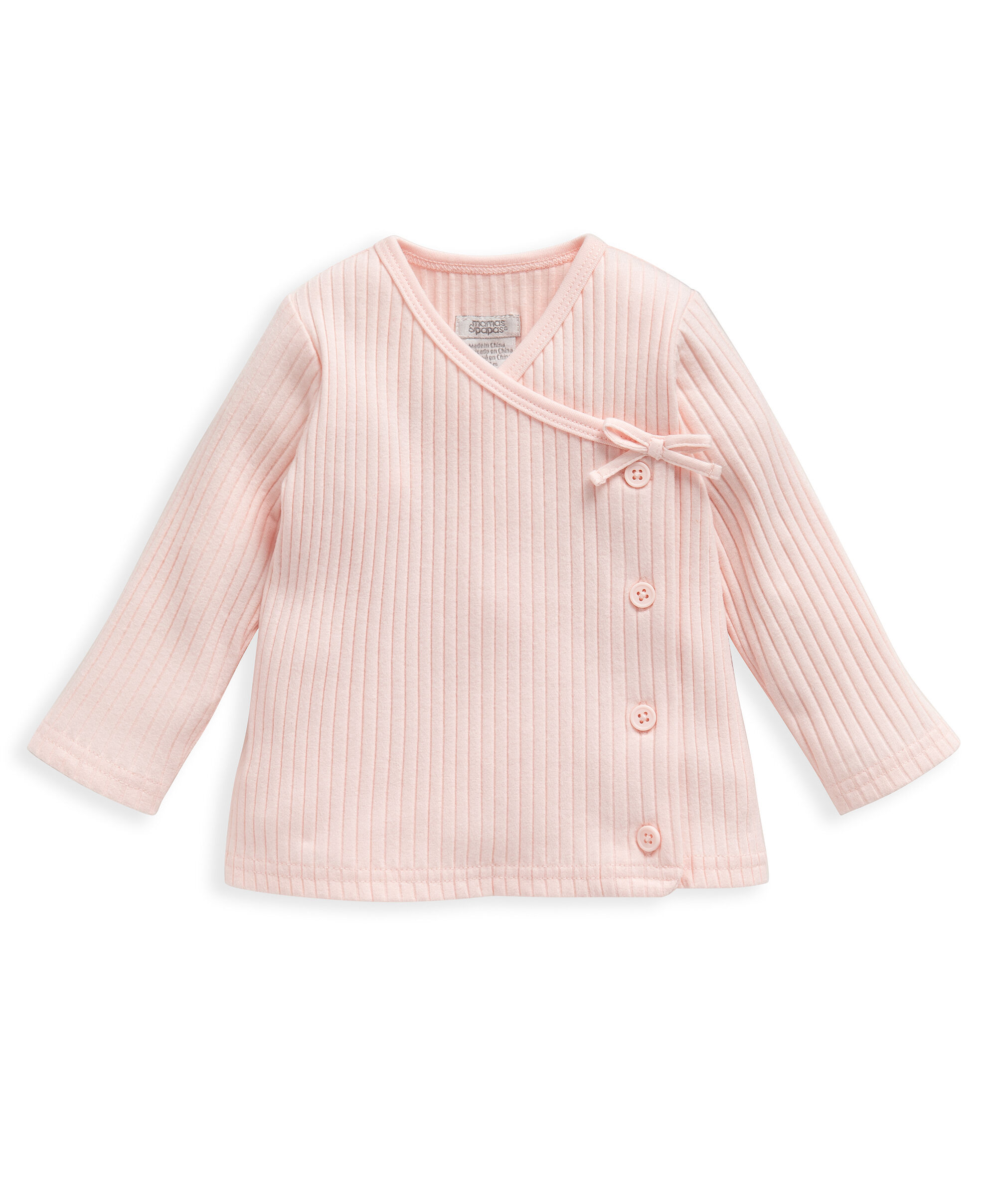 2 Piece Rib Pink Wrap Set image number 4