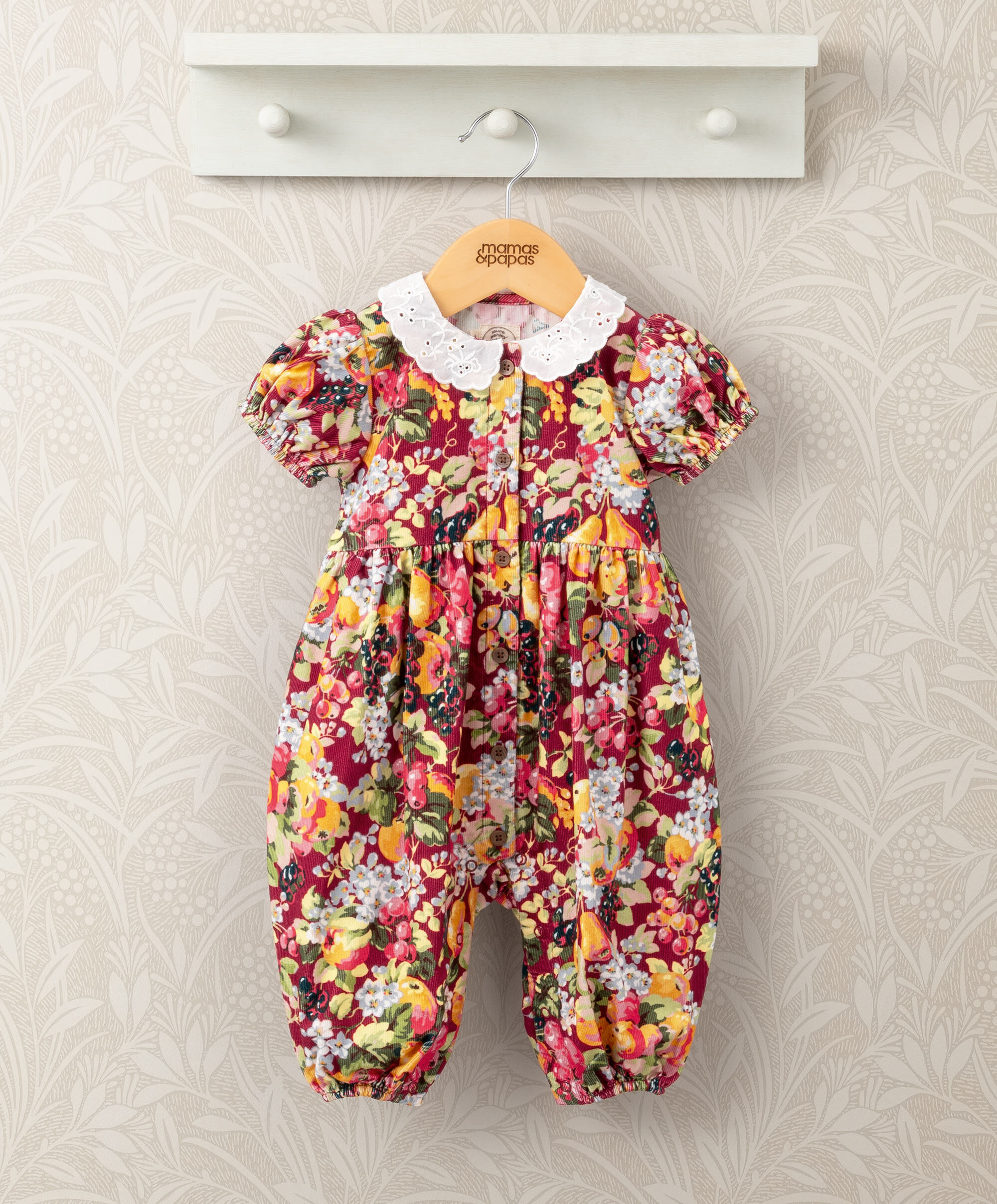 Fruit Print Romper image number 1