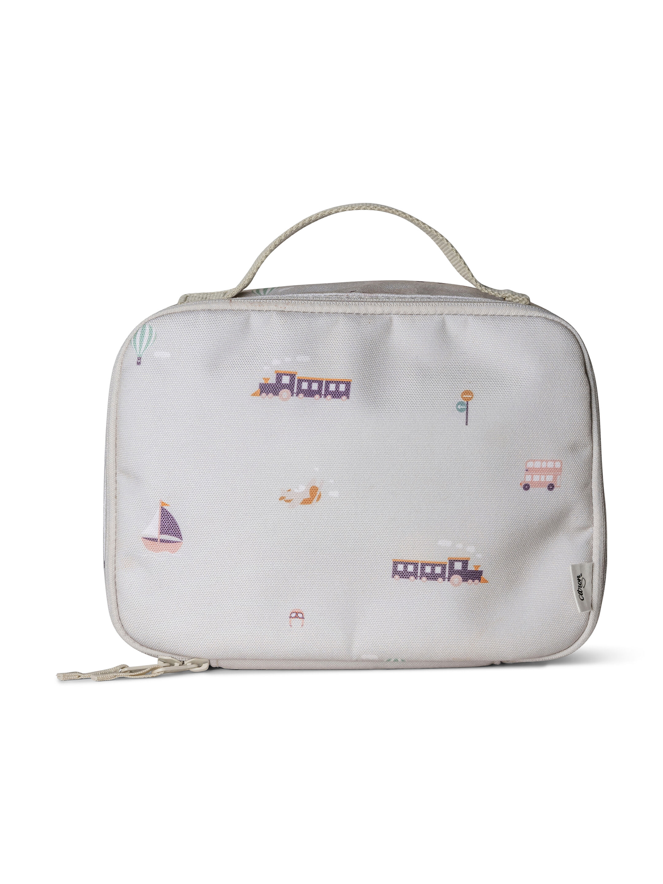 Citron Insulated Square Lunchbag Vehicles image number 1