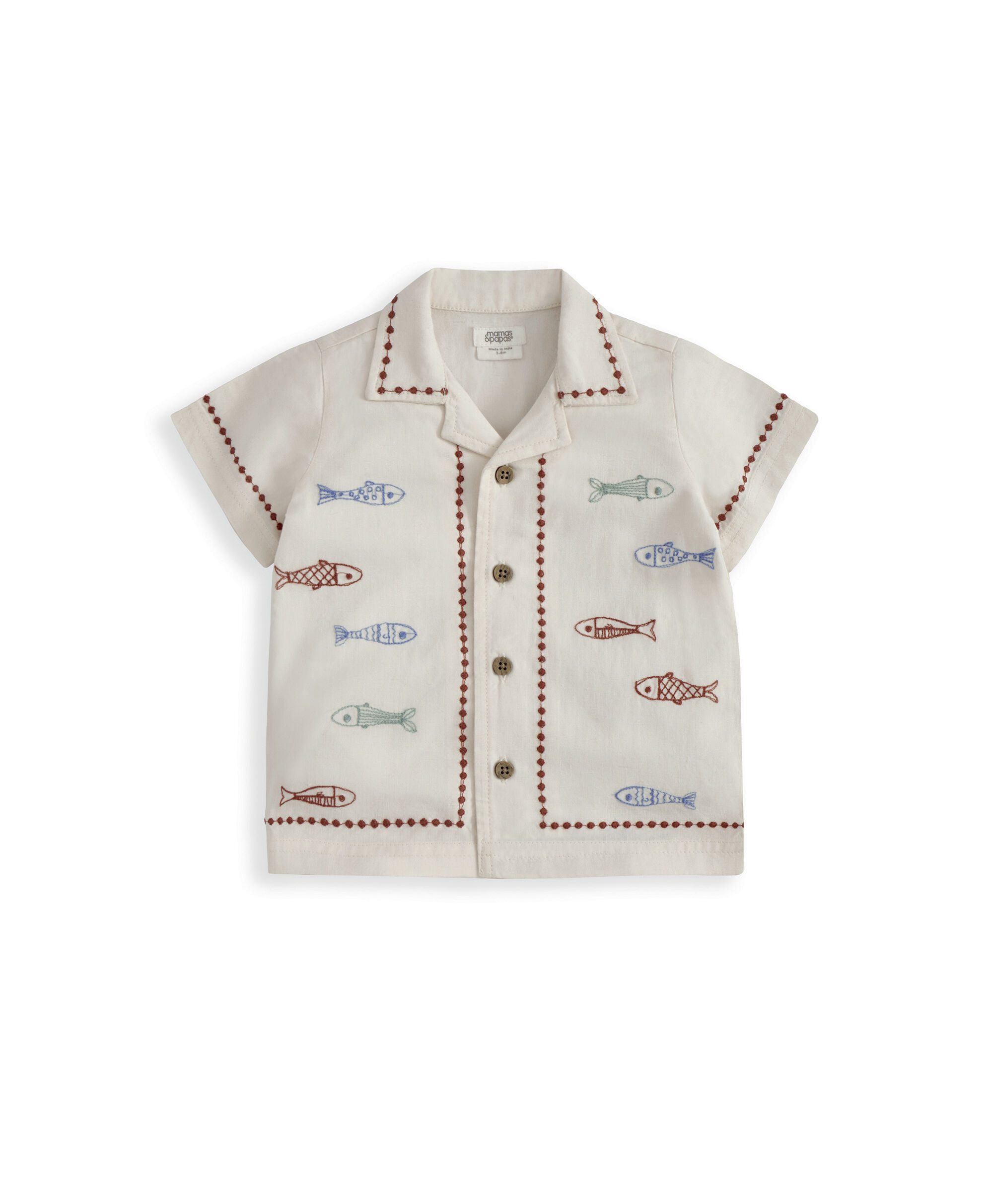 Sardine Linen Top & Shorts Set image number 3