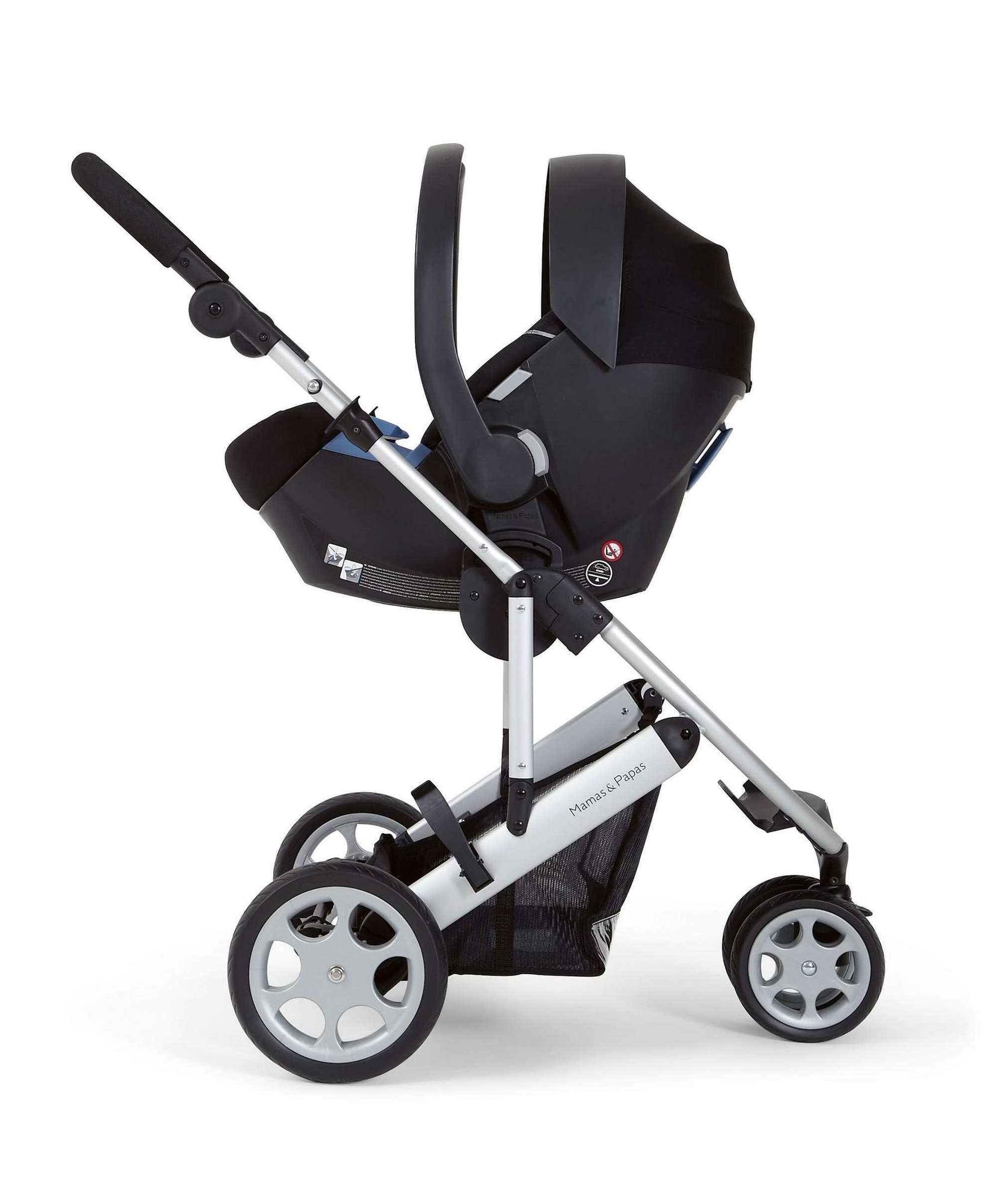 Urbo/Sola/Zoom Car Seat Adaptors - Cybex Aton, Aton Q & Cloud Q/Maxi-Cosi Pebble & CabrioFix/BeSafe iZi Go image number 3