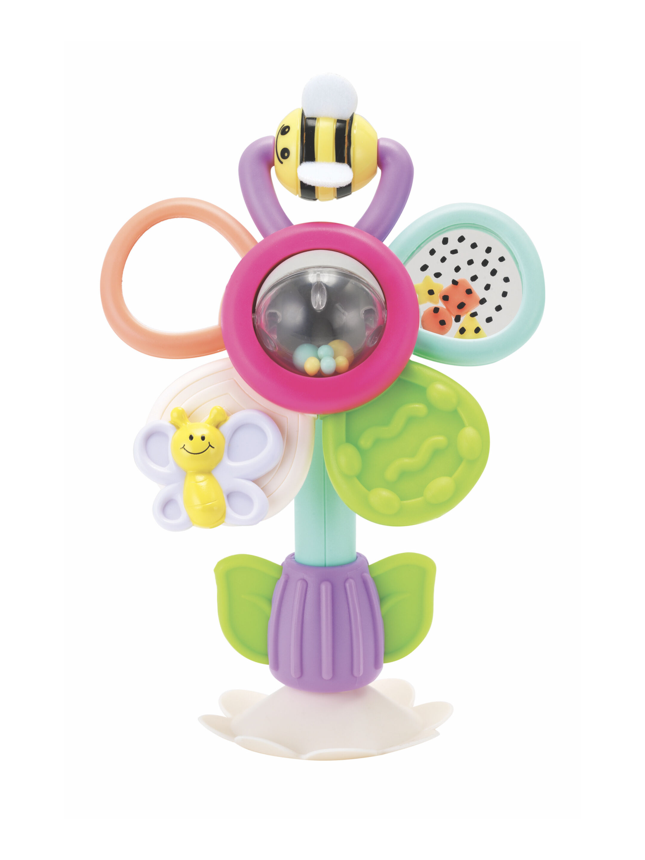 Infantino Stay & Play Fun Flower - Pink image number 2