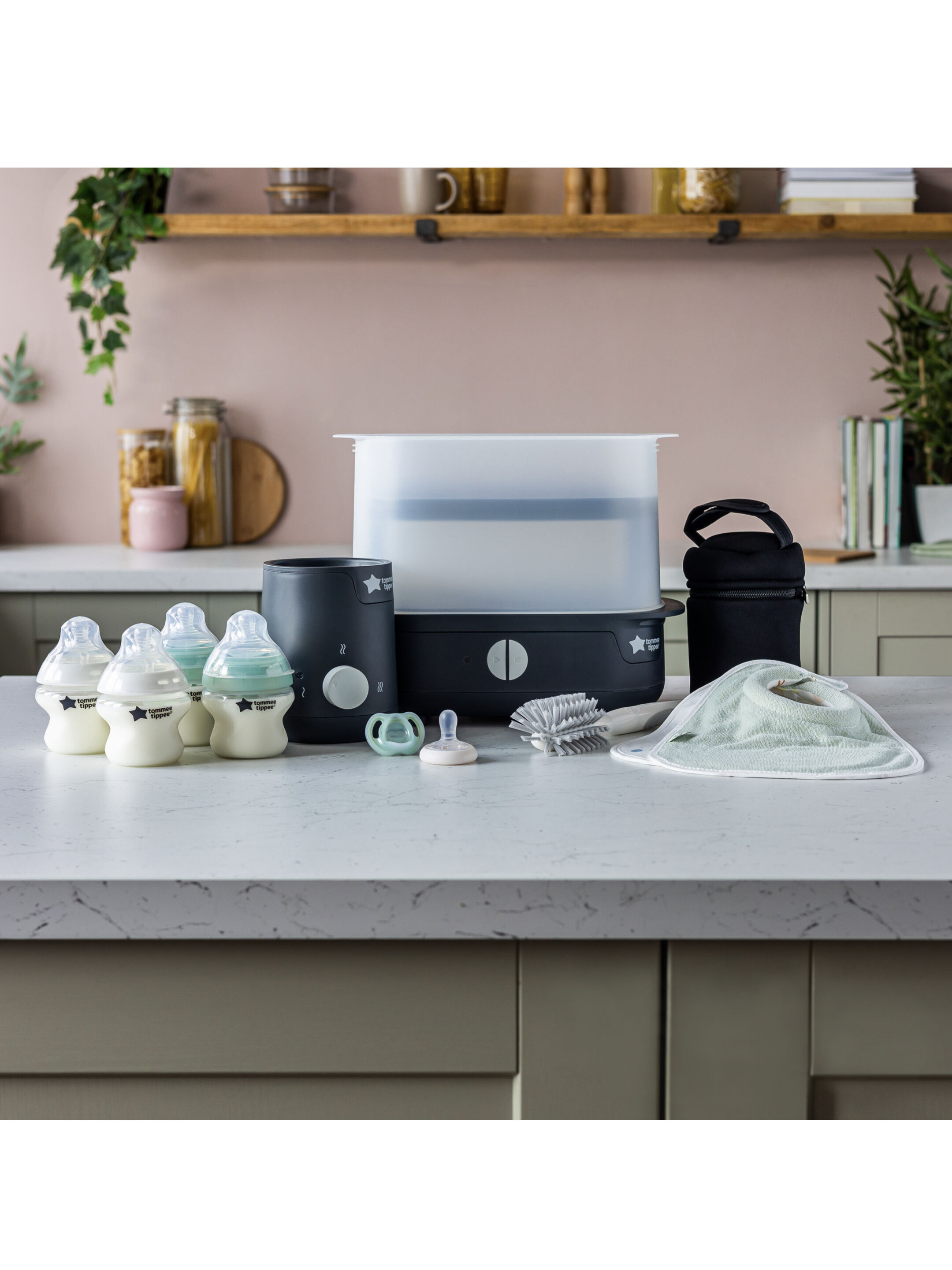 Tommee Tippee Closer To Nature Complete Feeding Kit - Black image number 2