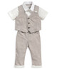 Waistcoat, Shirt & Trousers - Set Of 3 image number 1