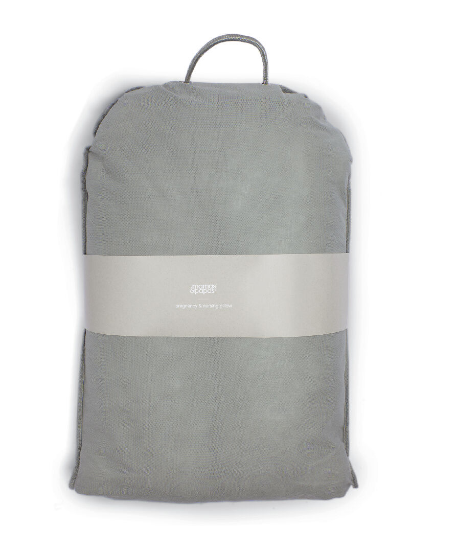 Pregnancy & Nursing Pillow - Soft Grey image number 3
