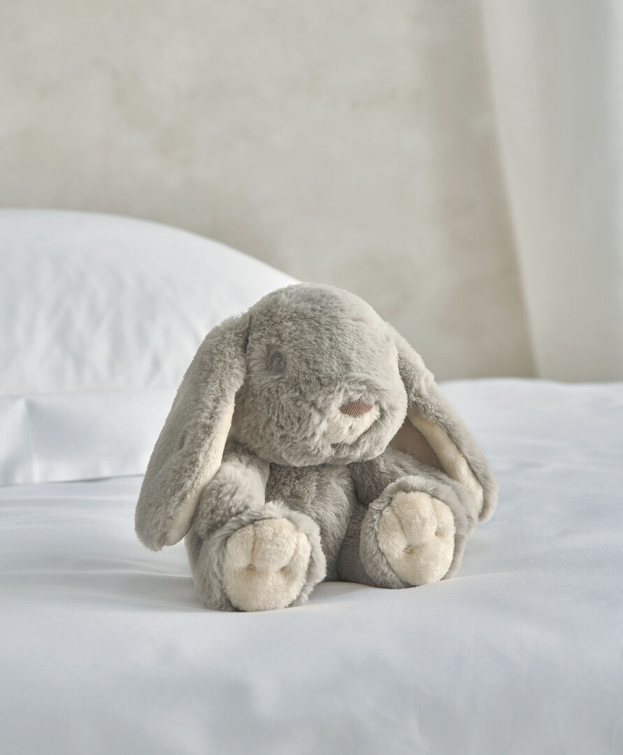 Soft toy - Grey Bunny image number 1