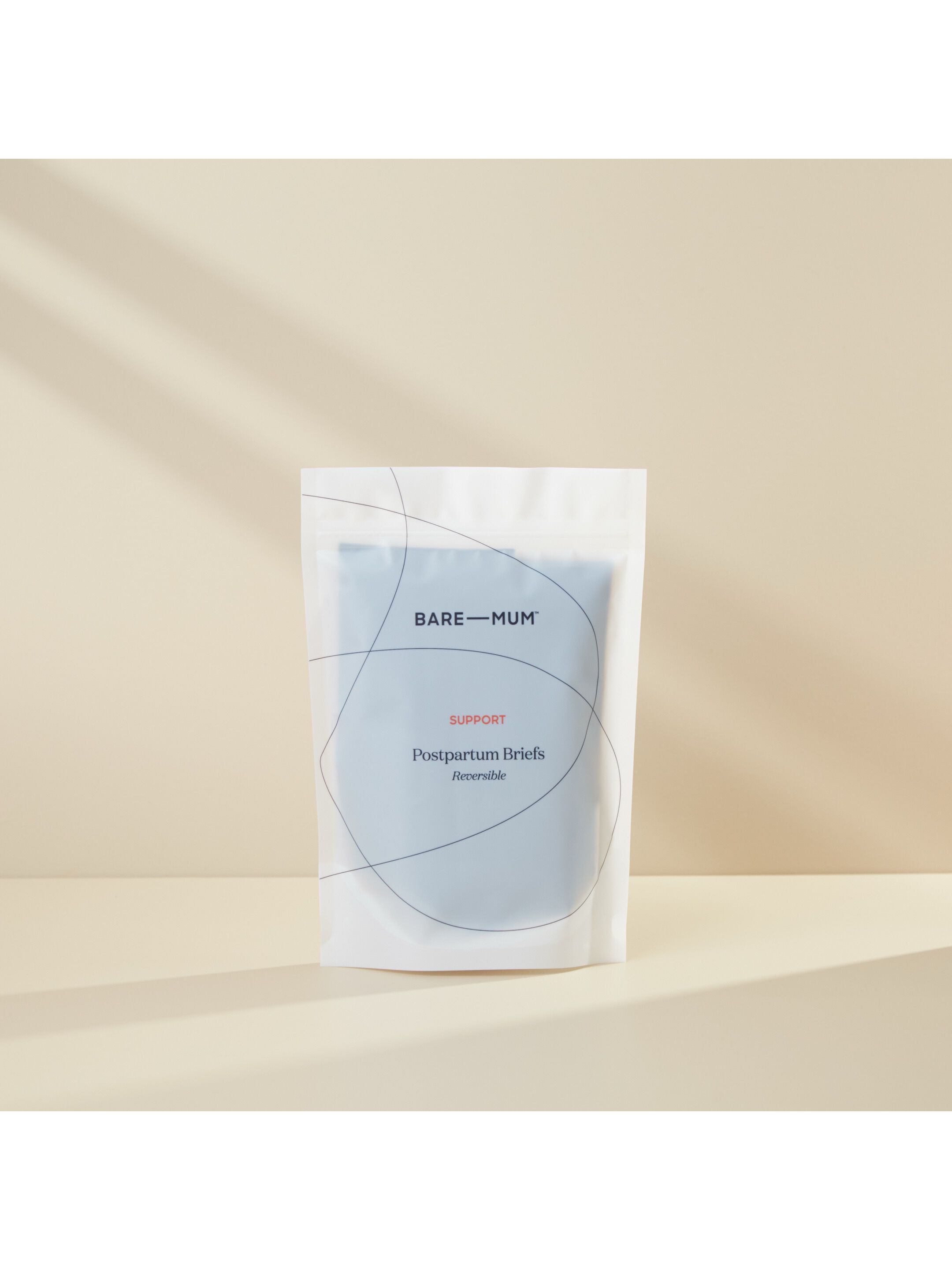 Bare Mum Postpartum Recovery Briefs with Insert Pocket - Medium image number 1