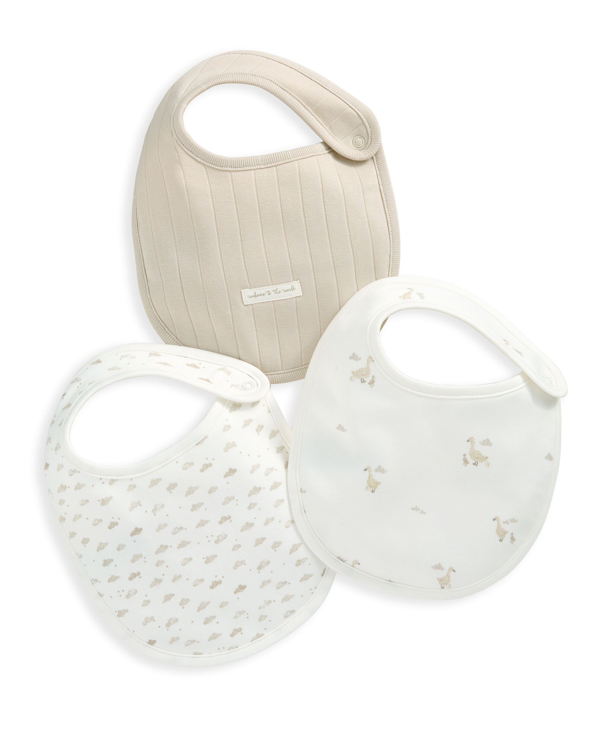 Duckling Bibs (Set of 3) image number 1