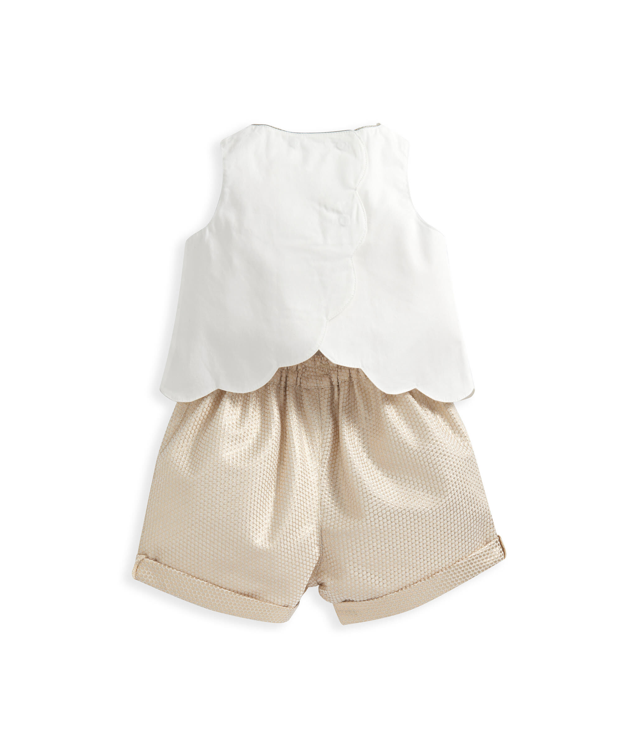 Top & Jacquard Short Set - 2 Piece Set image number 3