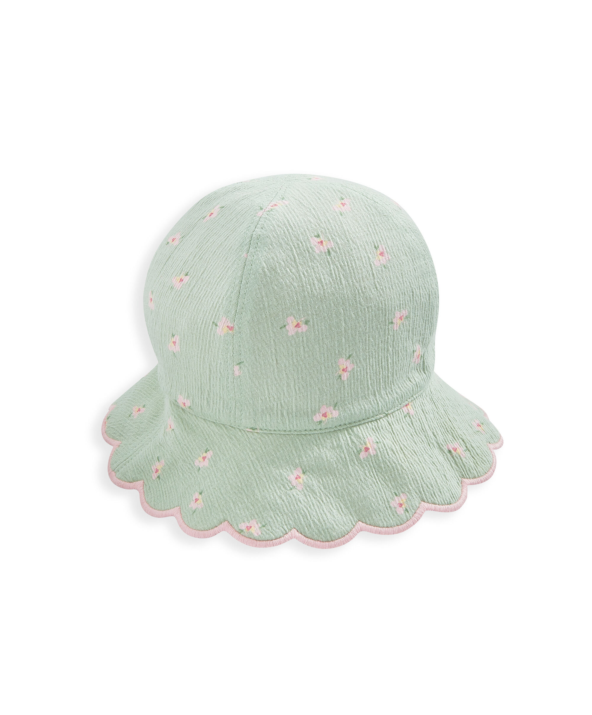 Hibiscus Reversible Sun Hat - Green image number 1