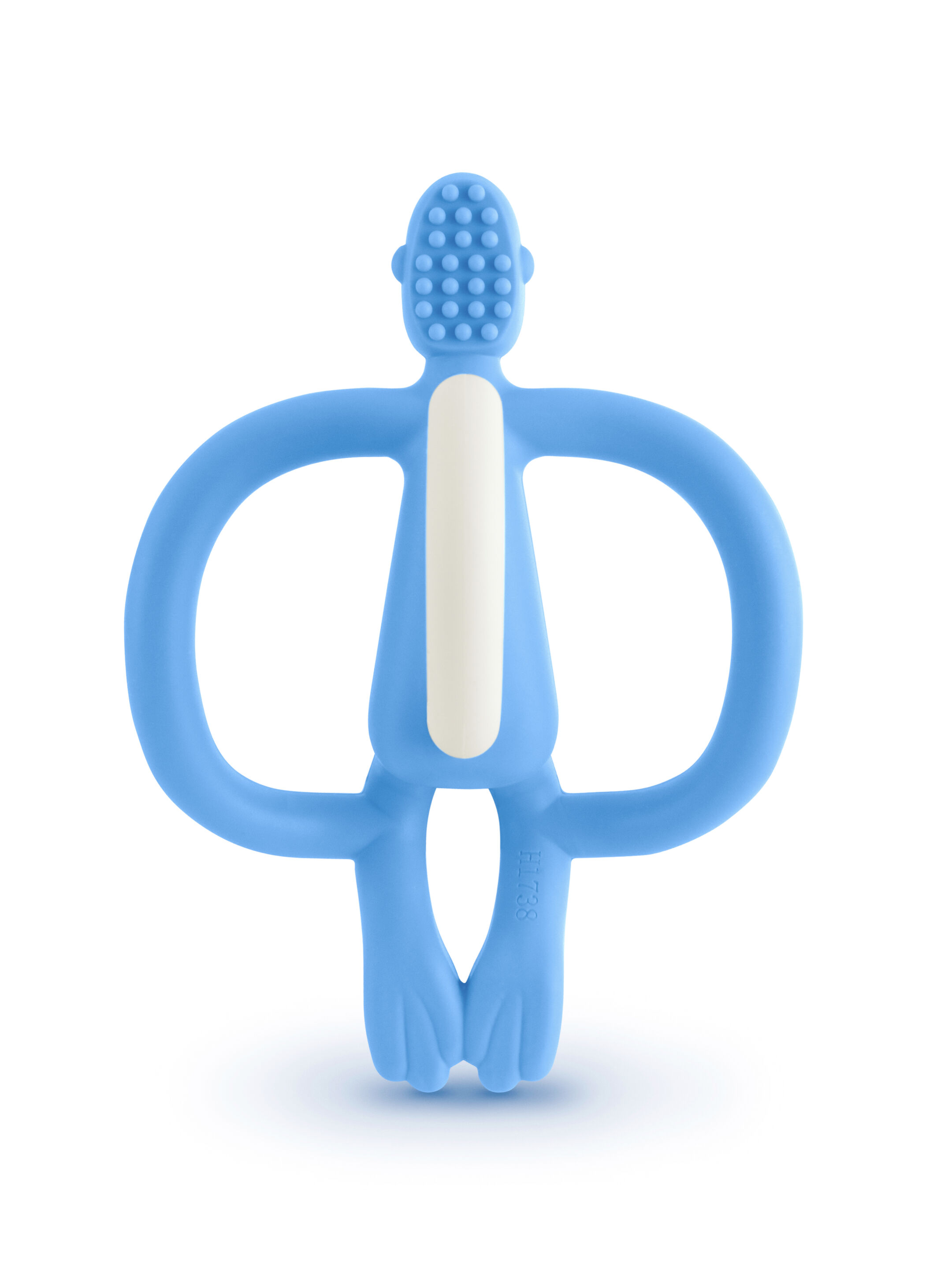 Matchstick Monkey Original Teether - Light Blue image number 3