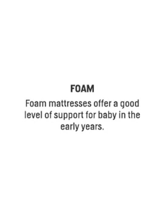 Foam Anti-Allergy Cotbed Mattress image number 2