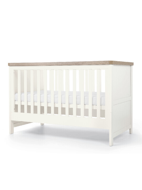 Buy Keswick Baby Cot Bed White Oak Baby Beds Cots Mamas Papas Bahrain