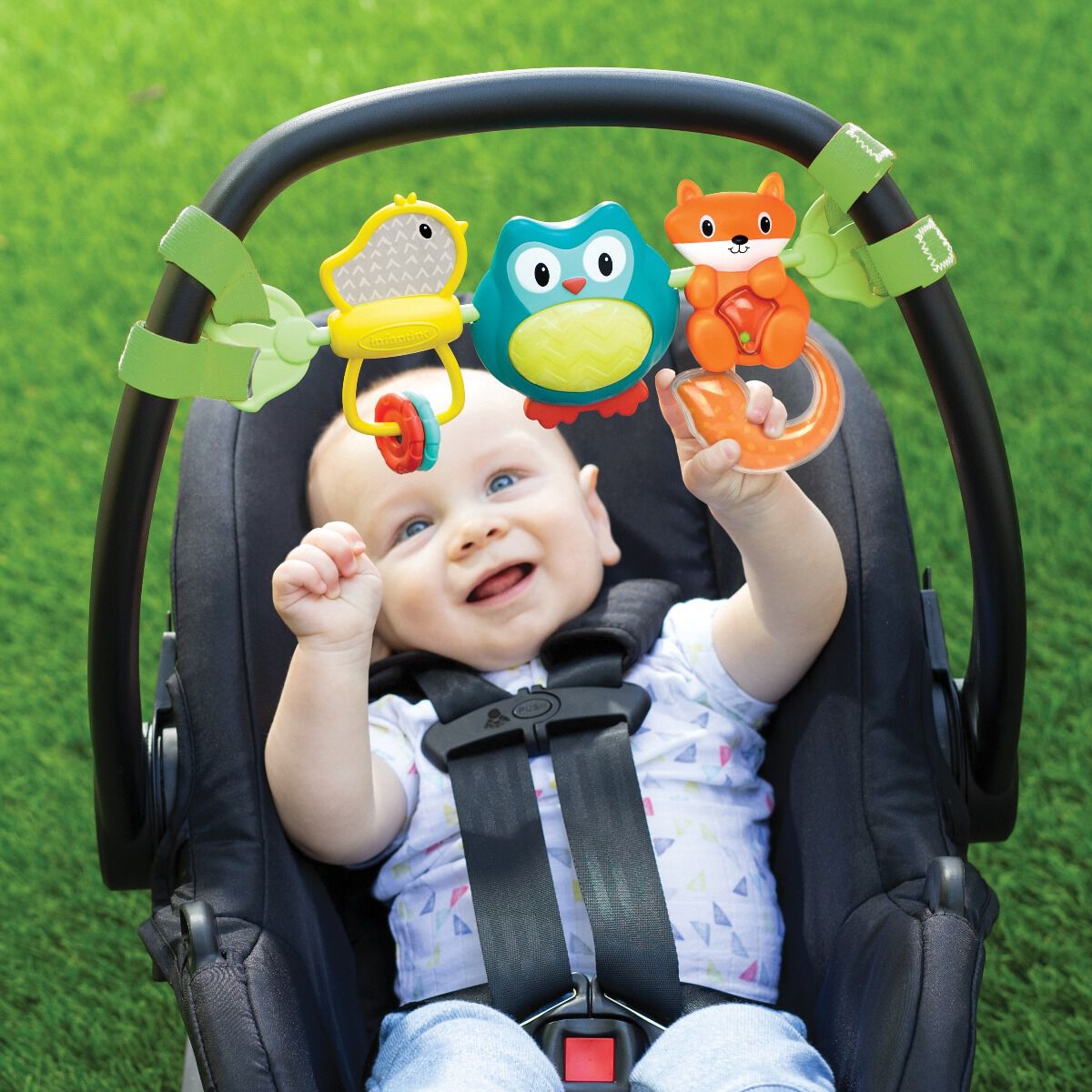 Infantino - Spin & Sing Travel Bar Activity Toy image number 3