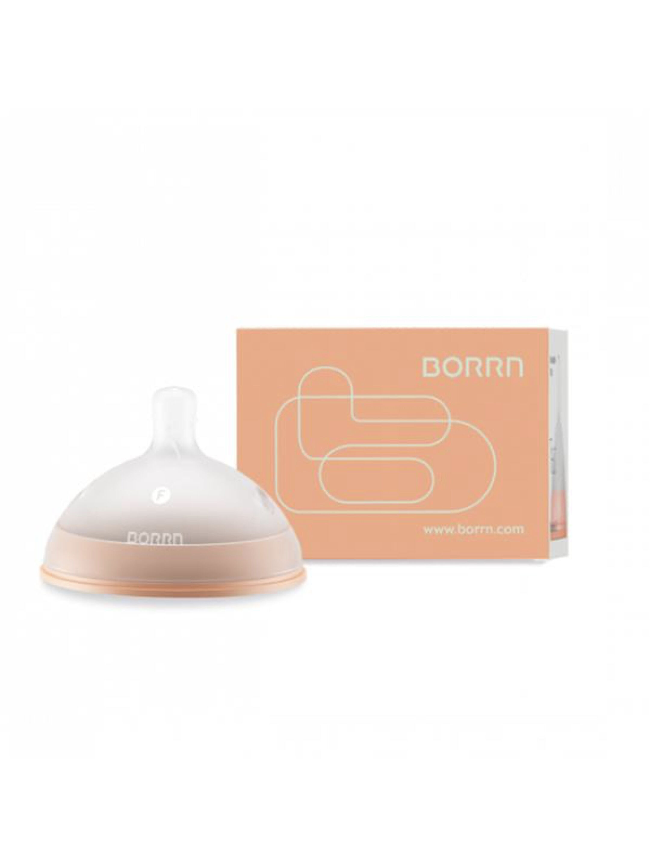 BORRN Silicone BPA Free, Non Toxic Teat | Fast Flow image number 1