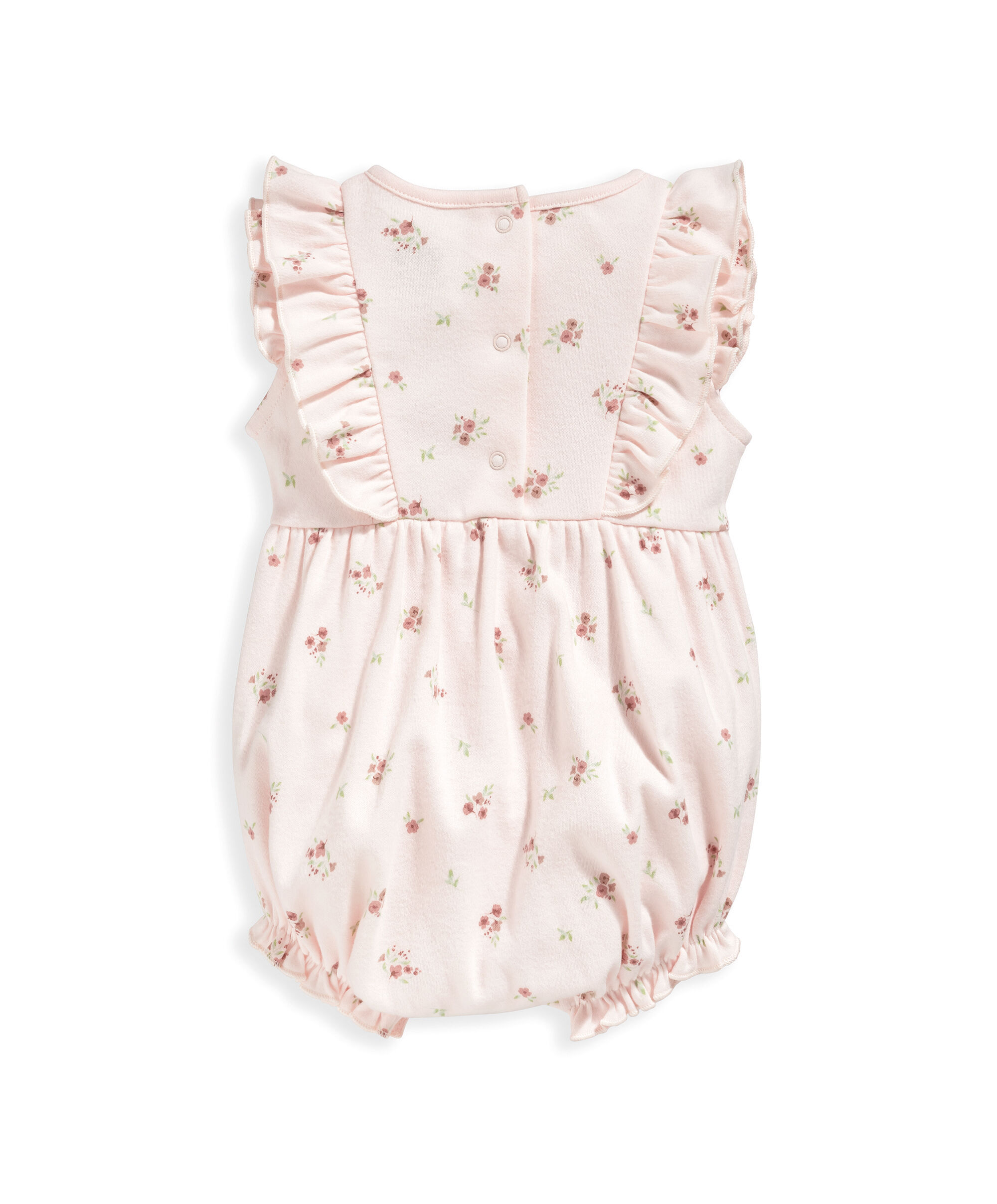 Sleeveless Floral Shortie Romper image number 3