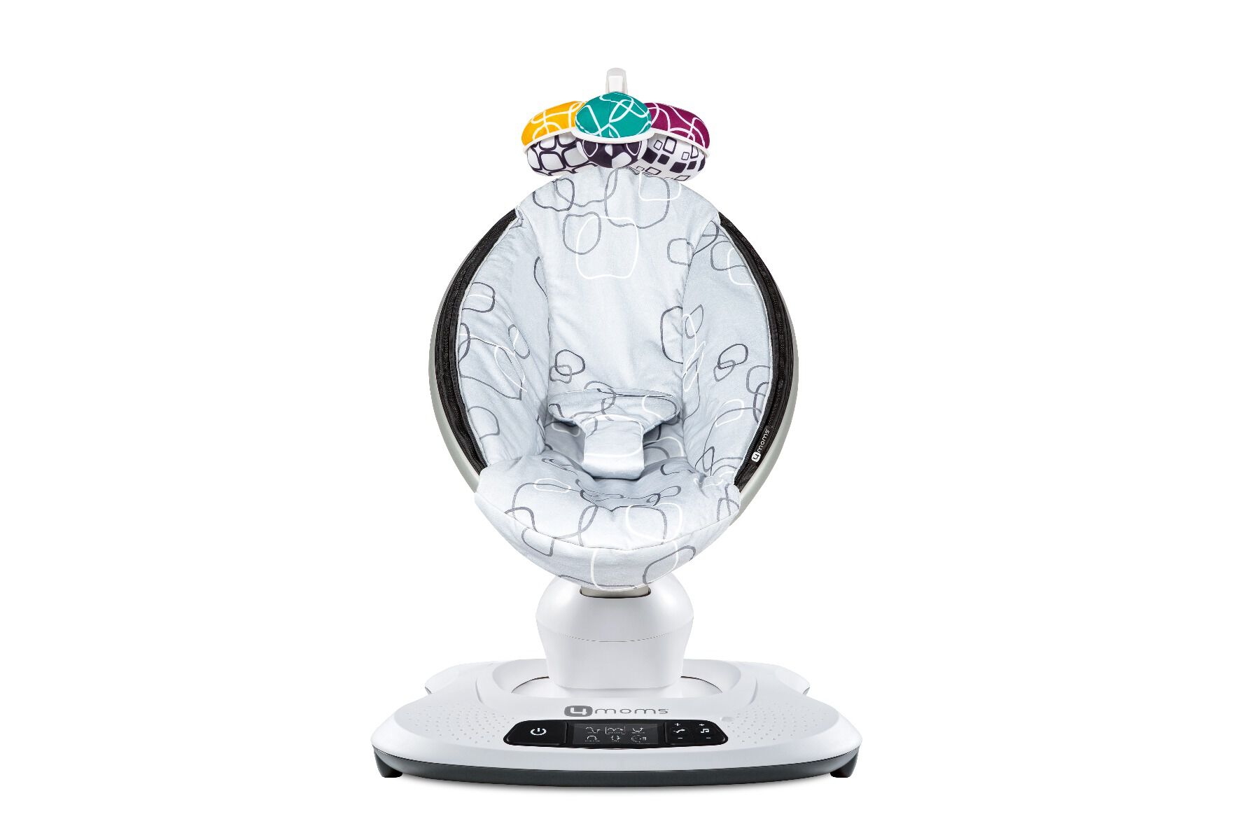 4moms mamaRoo 4.0 Silver Plush image number 3