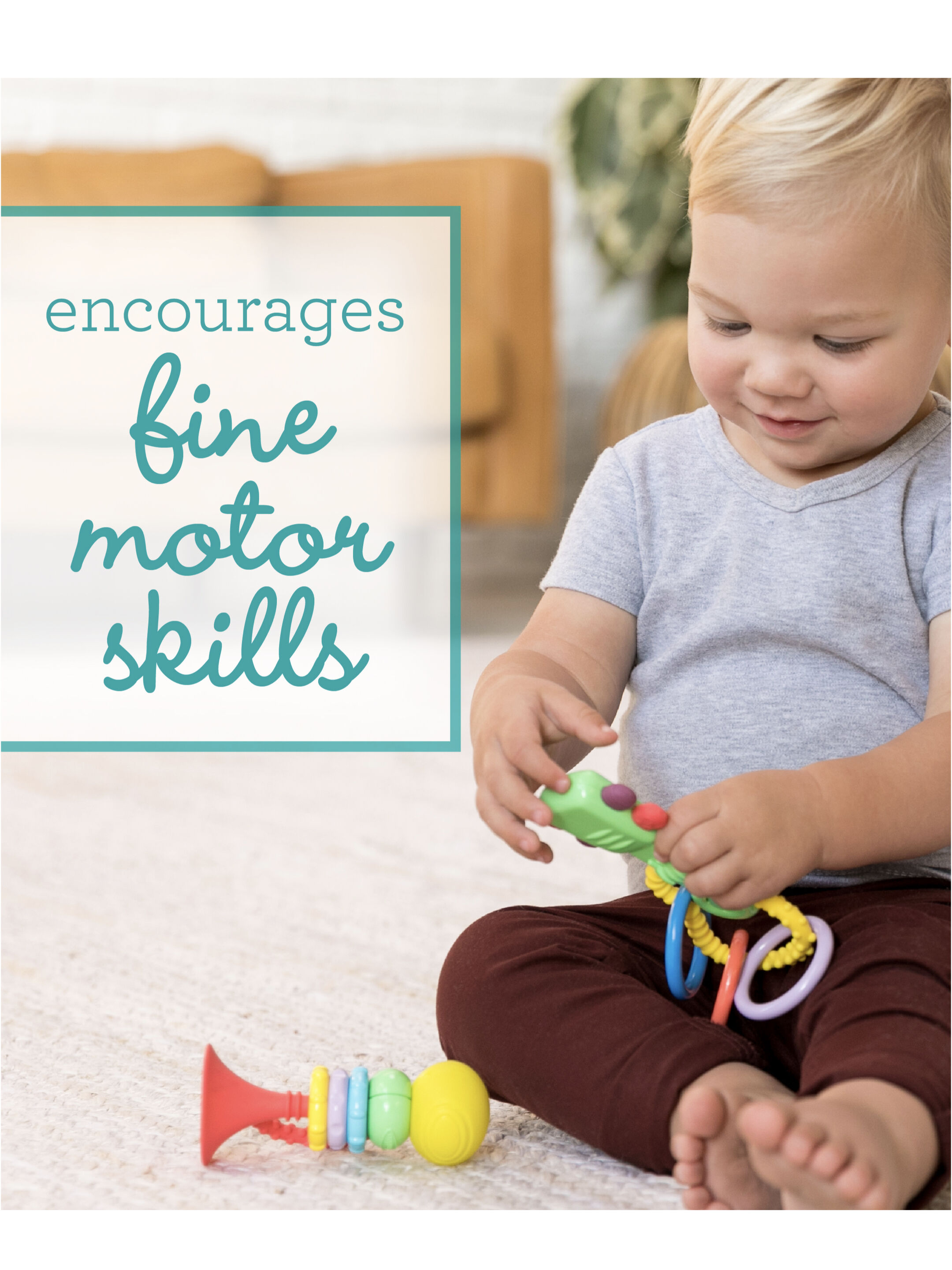 Infantino Baby's 1st Musical Trumpet image number 2