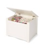 Versatile Nursery Storage Box with Protective Hinge - Ivory image number 1